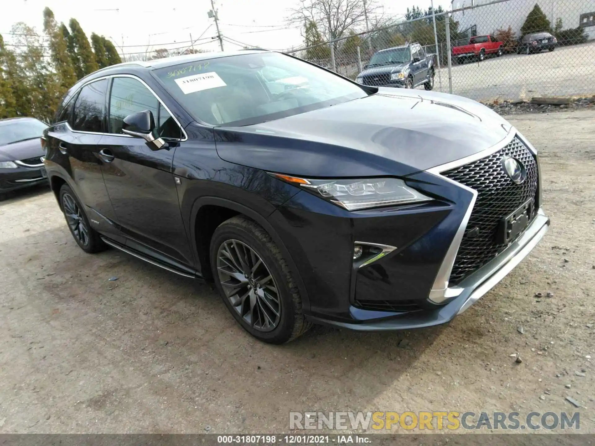 1 Фотография поврежденного автомобиля 2T2BGMCAXKC038484 LEXUS RX 2019