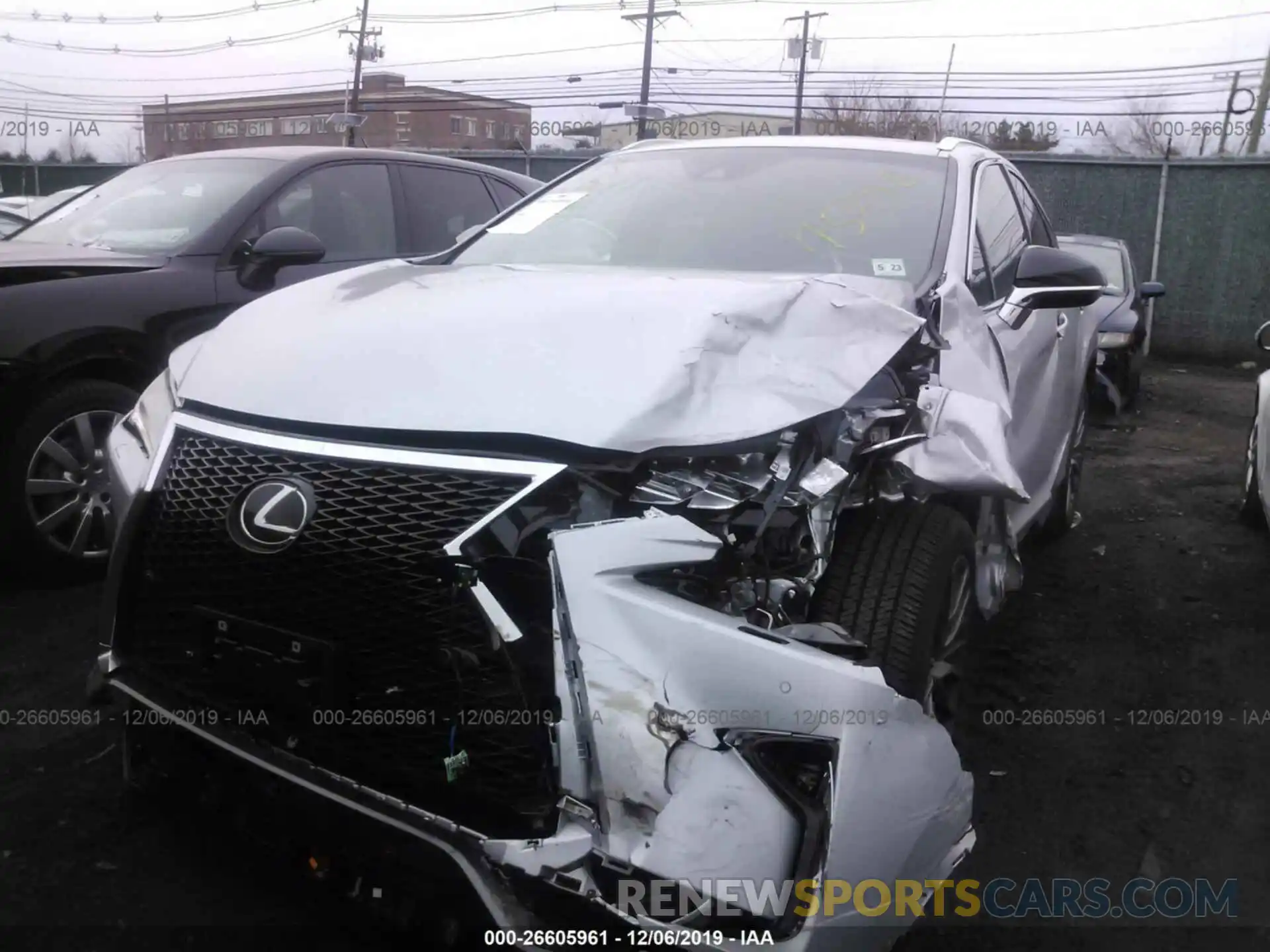 2 Photograph of a damaged car 2T2BZMCA0KC175248 LEXUS RX 2019