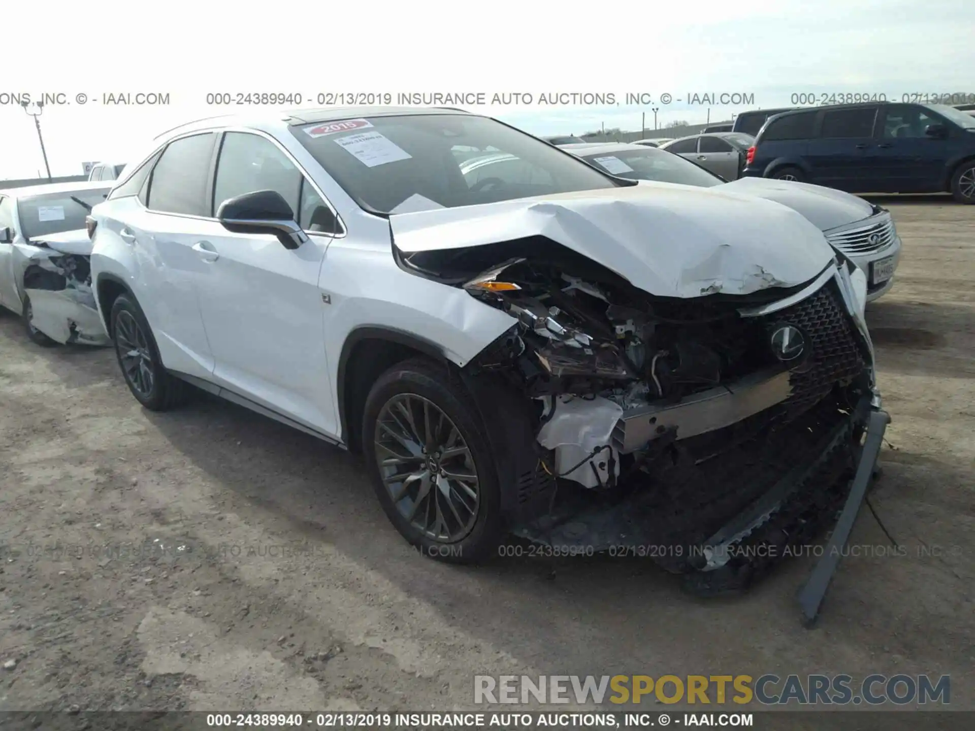 1 Photograph of a damaged car 2T2BZMCA0KC179929 LEXUS RX 2019