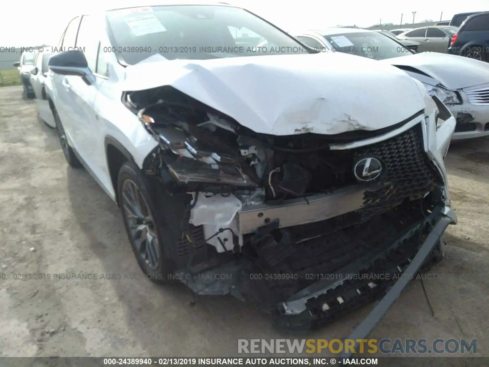 6 Photograph of a damaged car 2T2BZMCA0KC179929 LEXUS RX 2019