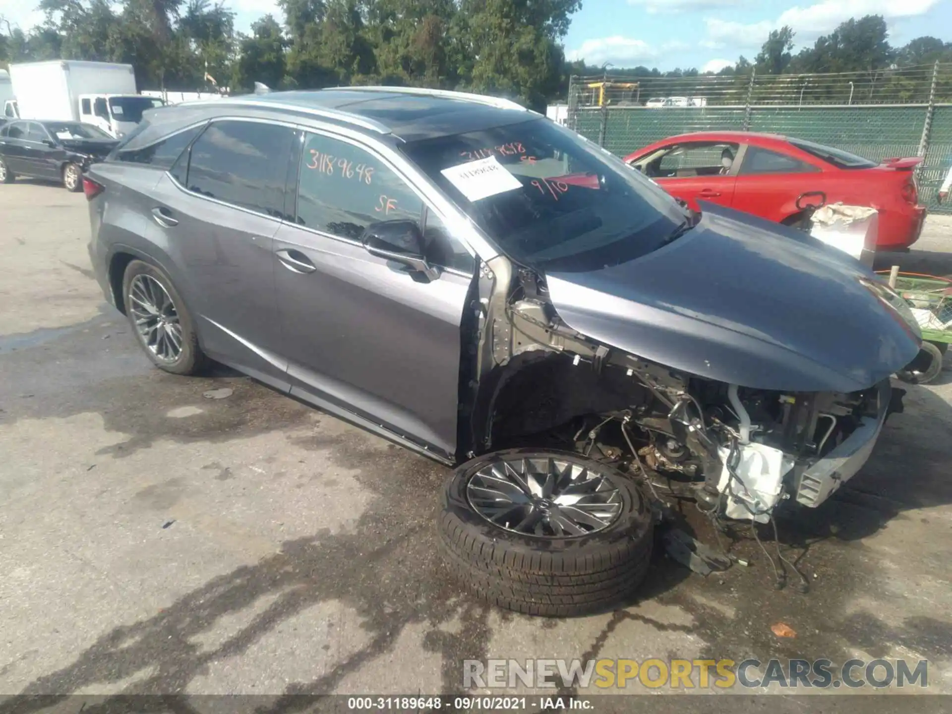 1 Photograph of a damaged car 2T2BZMCA0KC180868 LEXUS RX 2019