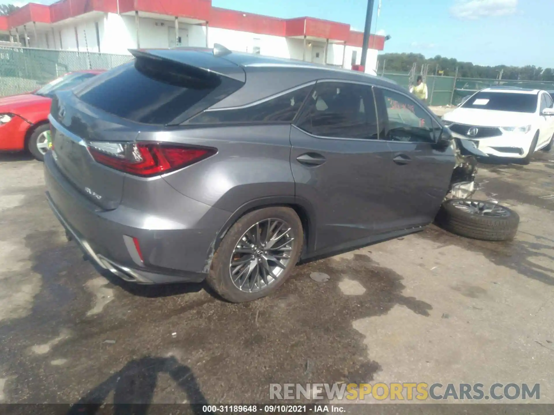 4 Photograph of a damaged car 2T2BZMCA0KC180868 LEXUS RX 2019