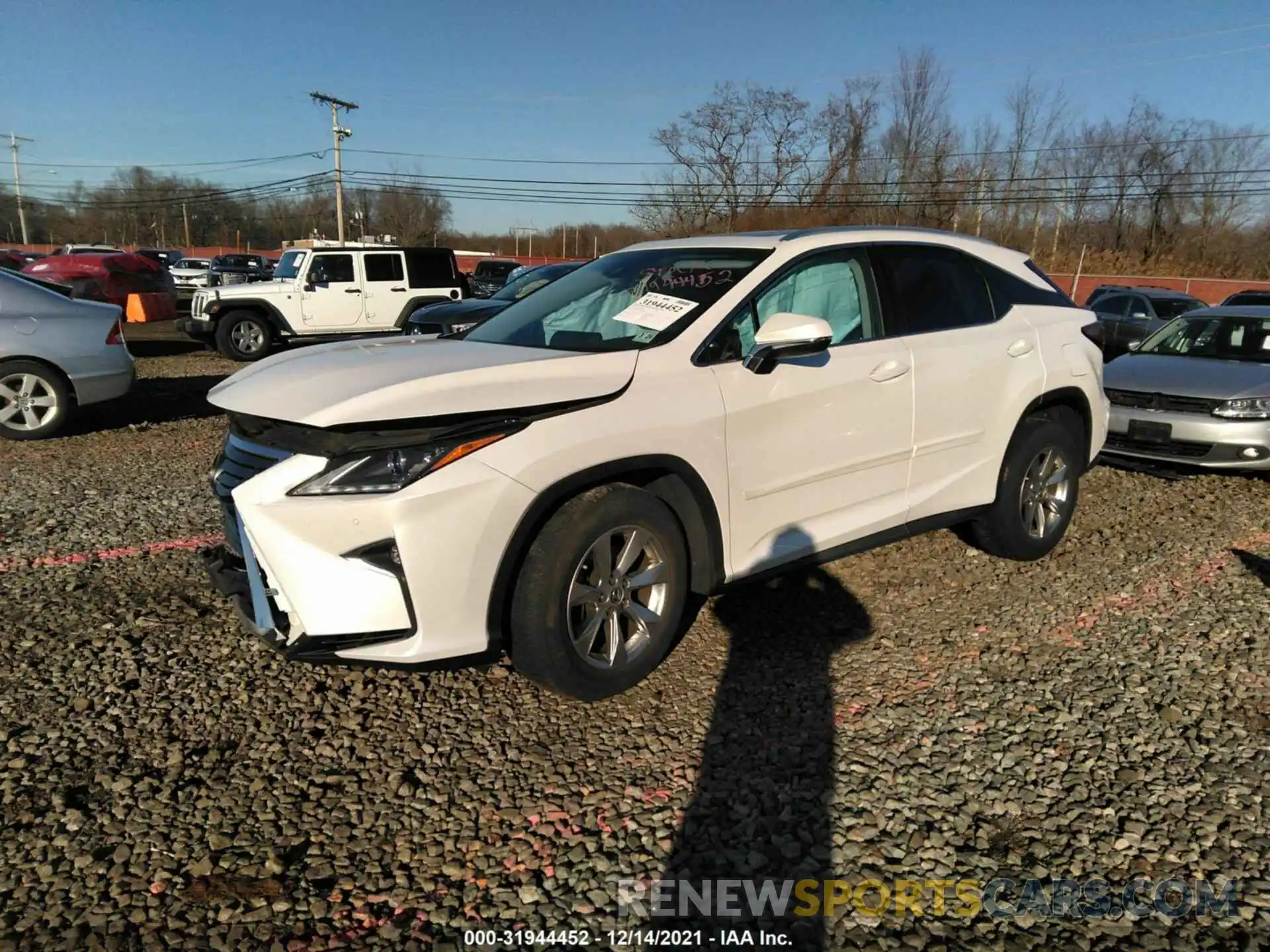 2 Photograph of a damaged car 2T2BZMCA0KC180871 LEXUS RX 2019