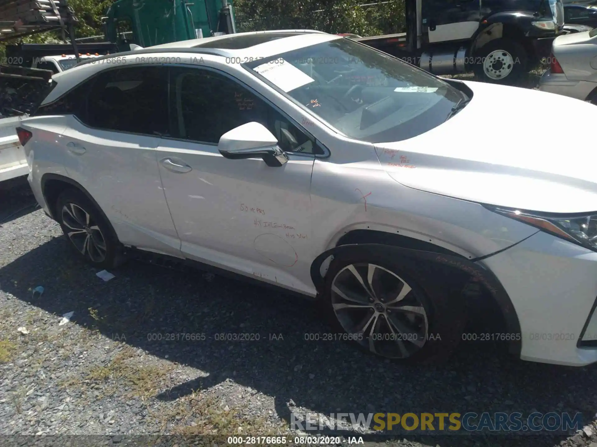 6 Photograph of a damaged car 2T2BZMCA0KC182538 LEXUS RX 2019