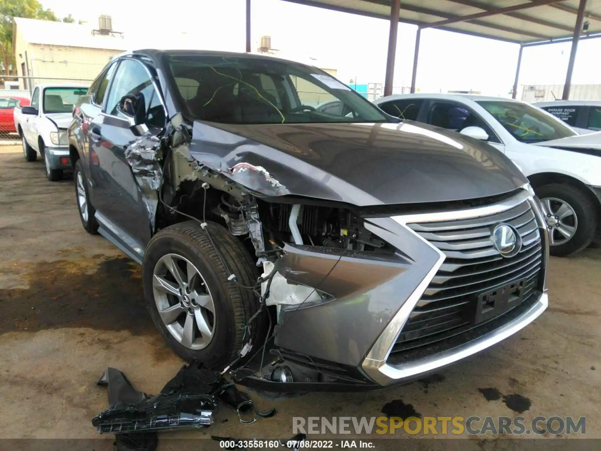 1 Photograph of a damaged car 2T2BZMCA0KC196276 LEXUS RX 2019