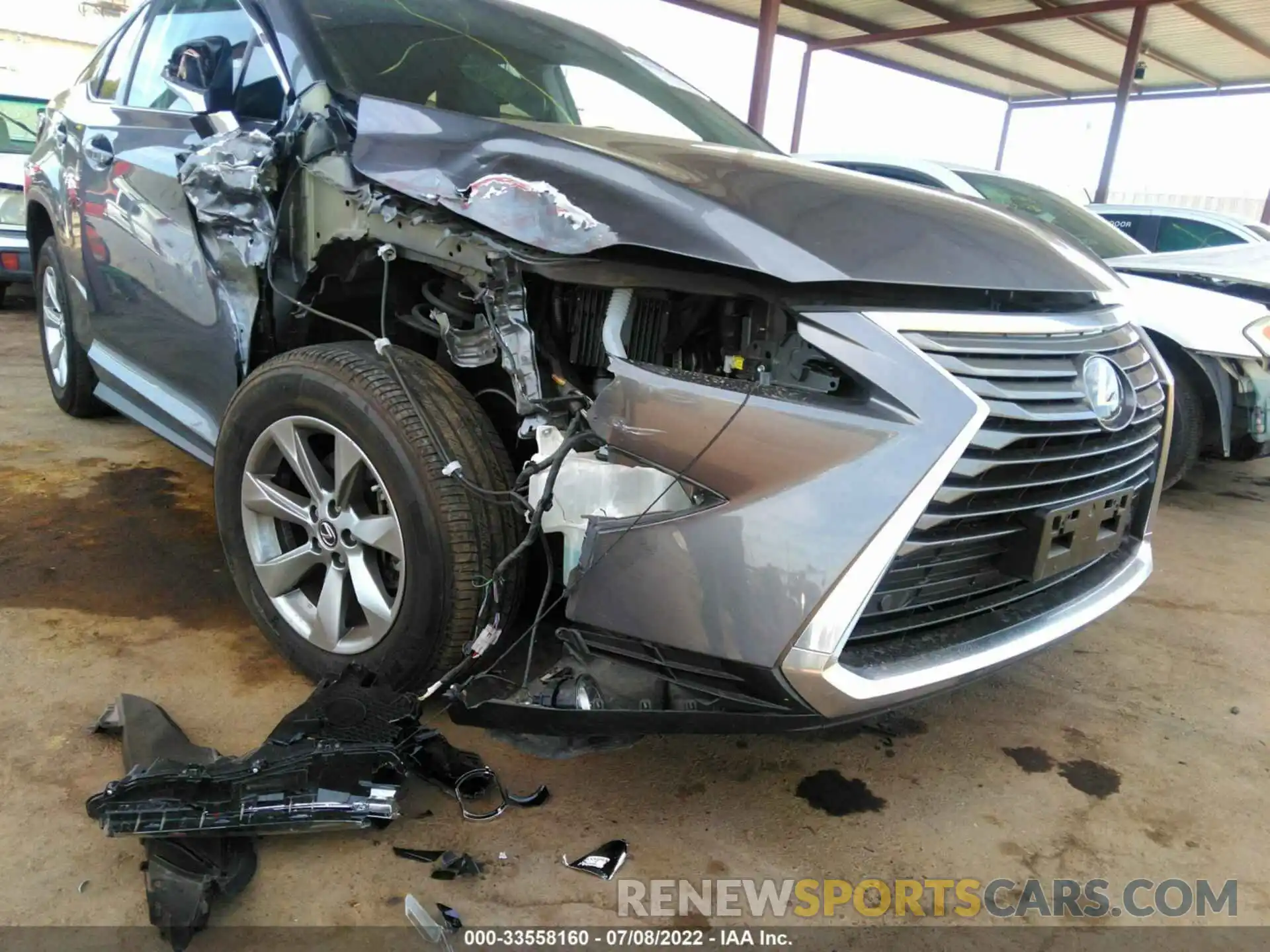 6 Photograph of a damaged car 2T2BZMCA0KC196276 LEXUS RX 2019