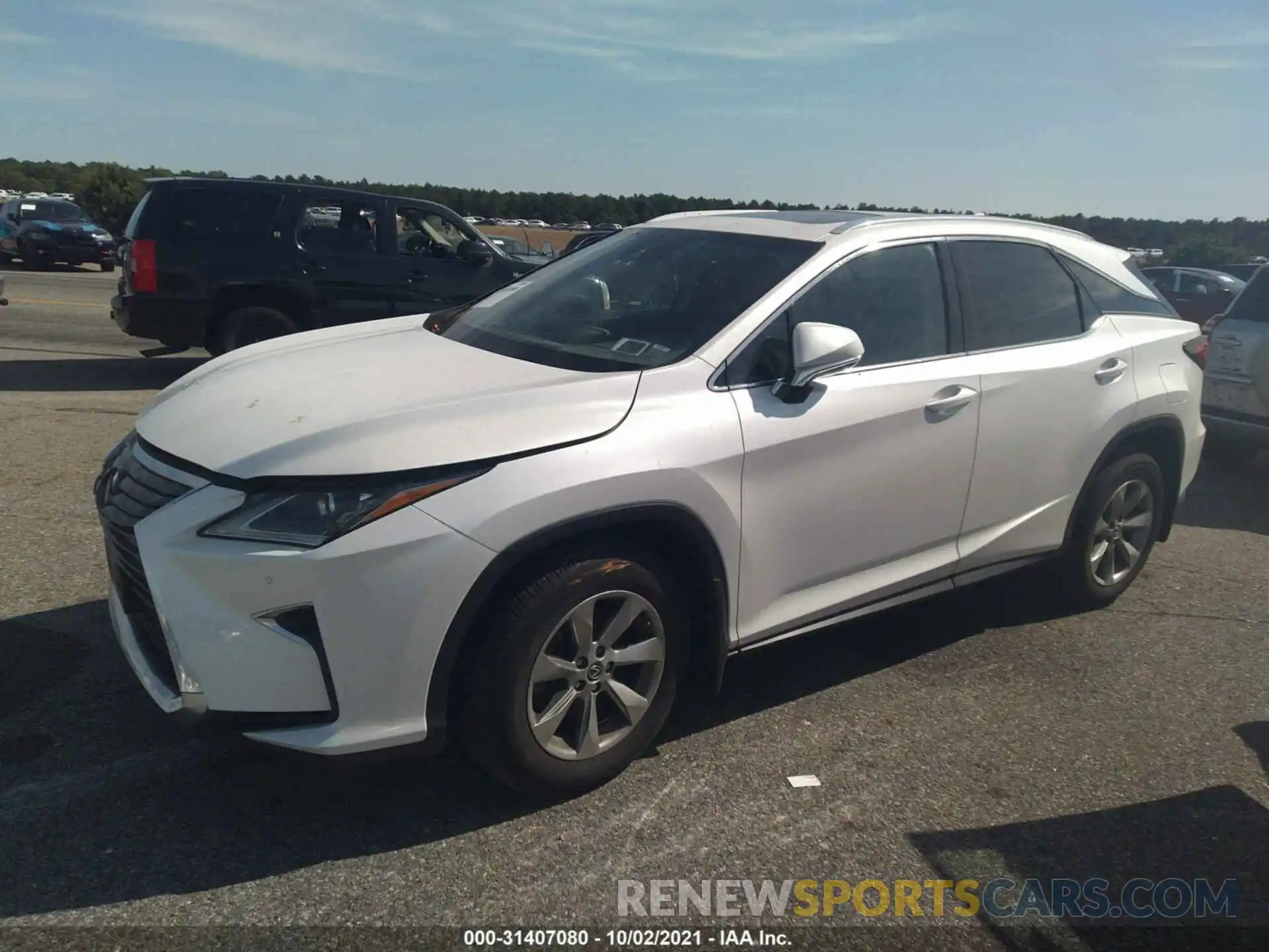 2 Photograph of a damaged car 2T2BZMCA0KC198562 LEXUS RX 2019