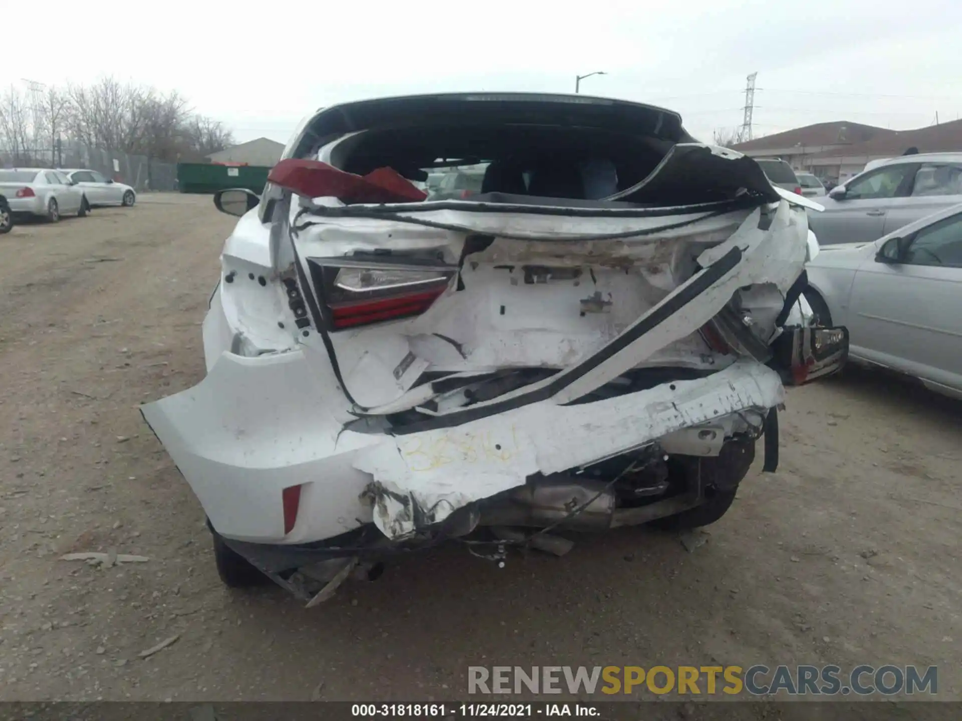 6 Photograph of a damaged car 2T2BZMCA0KC199825 LEXUS RX 2019