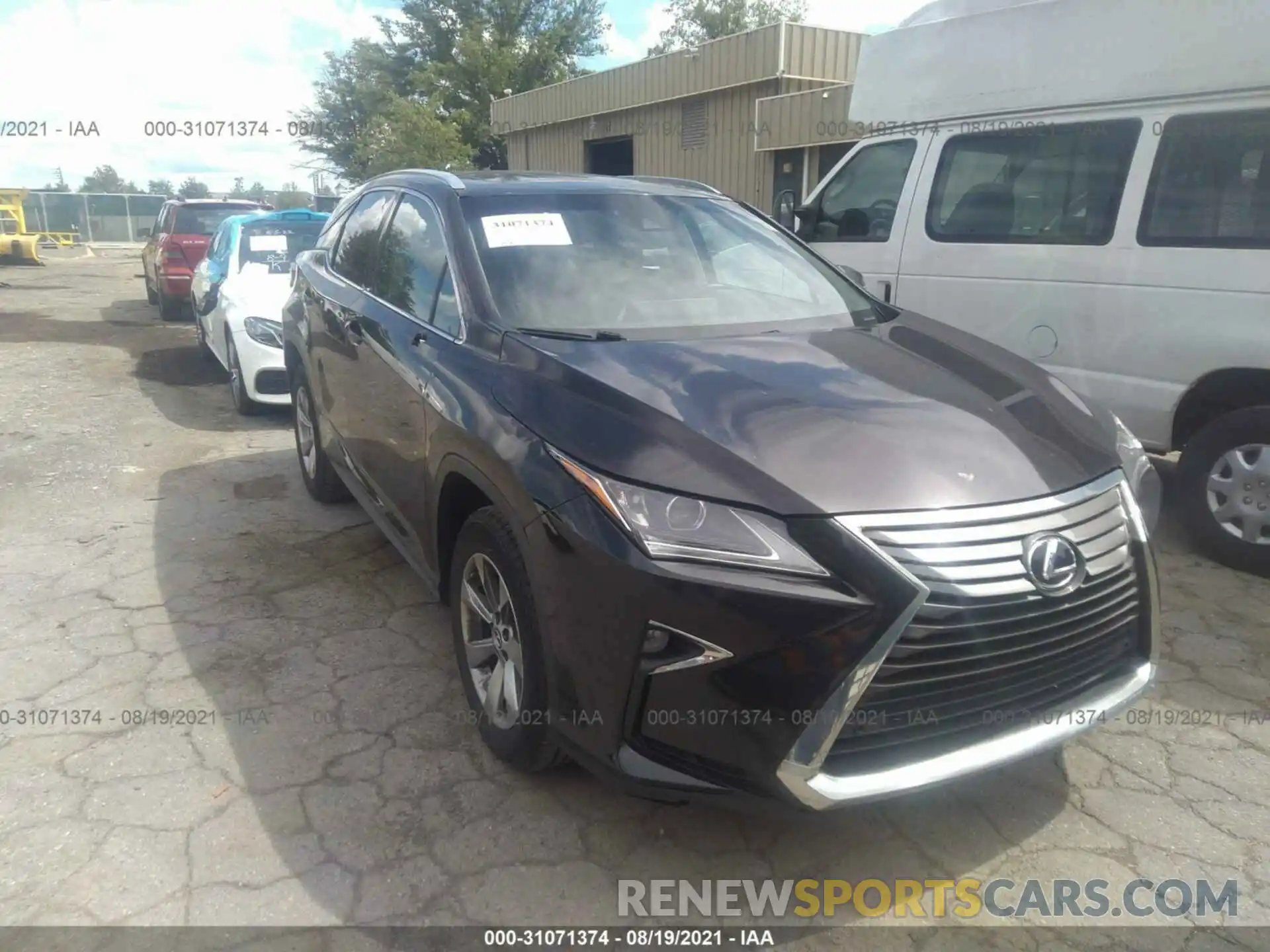 1 Фотография поврежденного автомобиля 2T2BZMCA0KC208409 LEXUS RX 2019