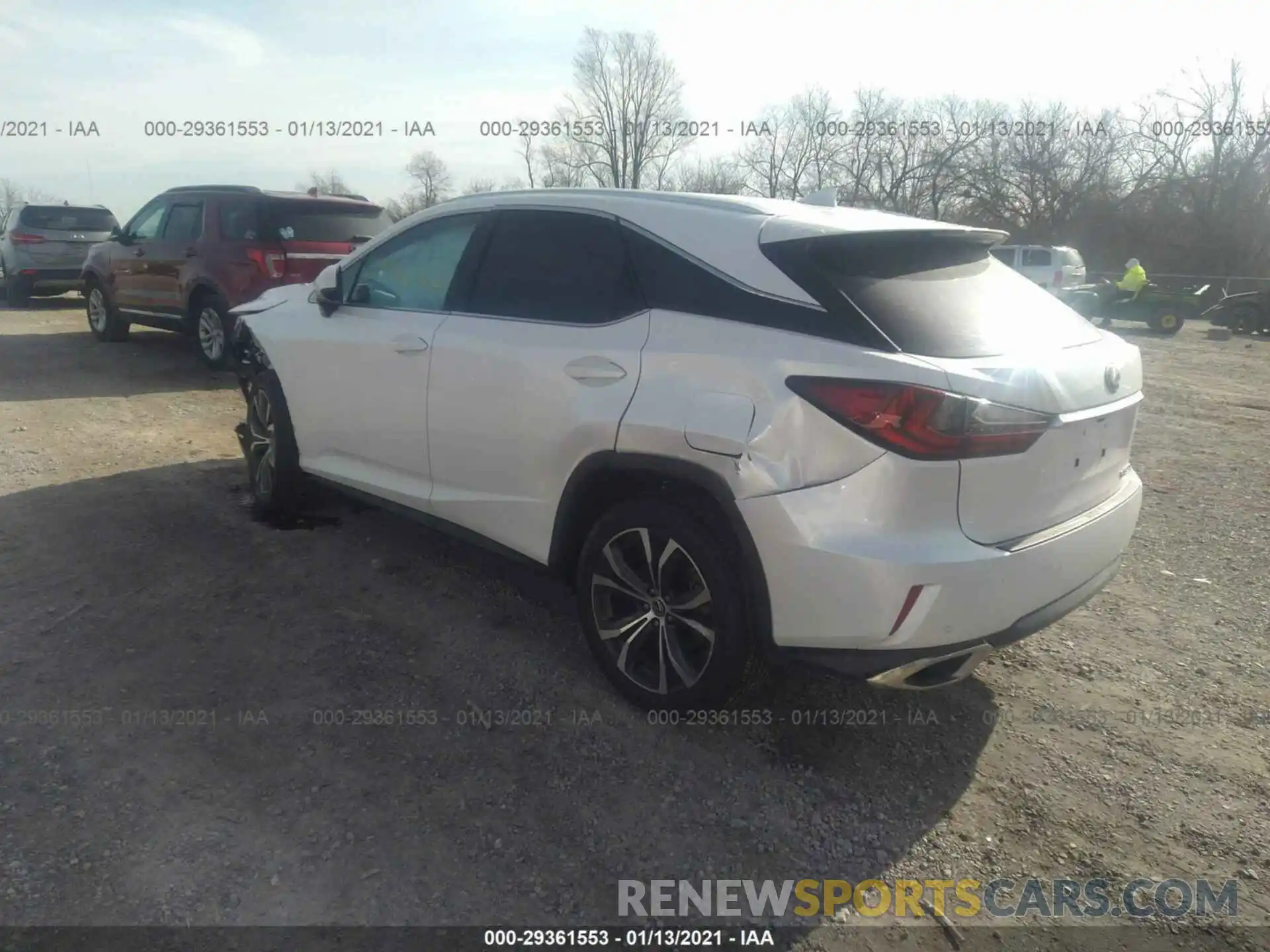 3 Photograph of a damaged car 2T2BZMCA0KC208491 LEXUS RX 2019