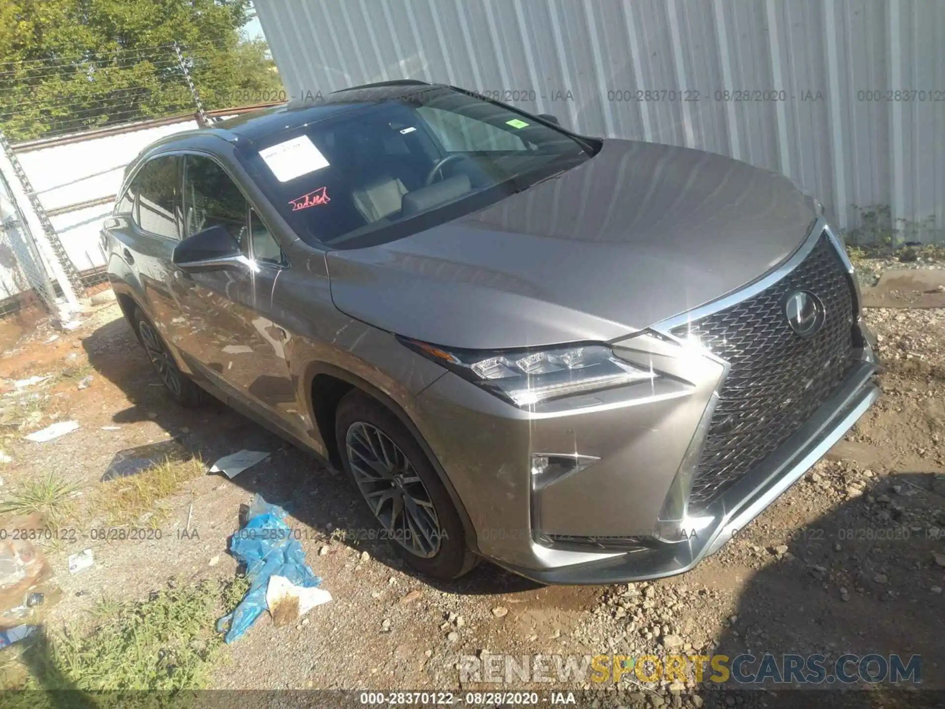 1 Photograph of a damaged car 2T2BZMCA0KC210810 LEXUS RX 2019