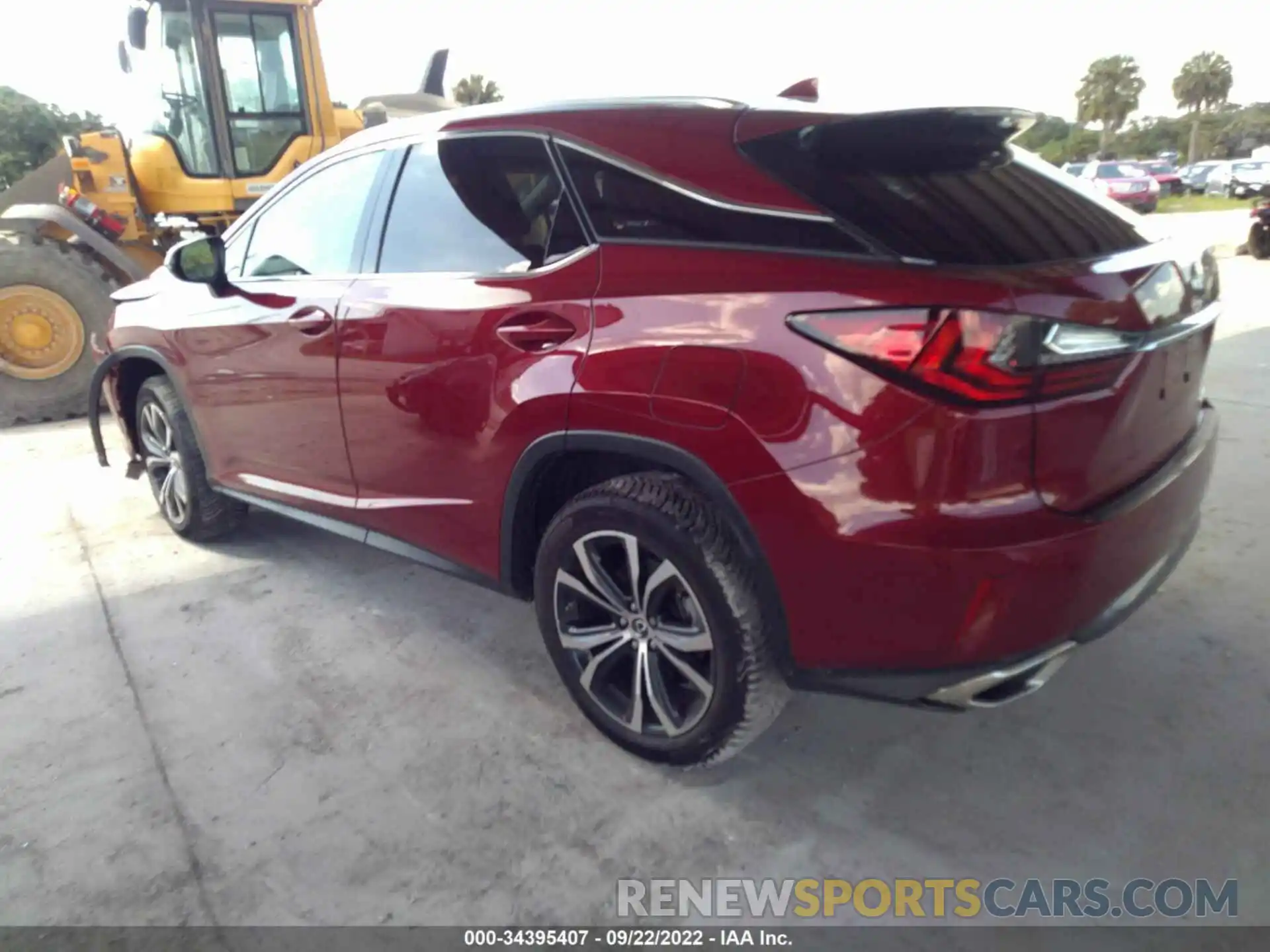 3 Photograph of a damaged car 2T2BZMCA1KC170947 LEXUS RX 2019