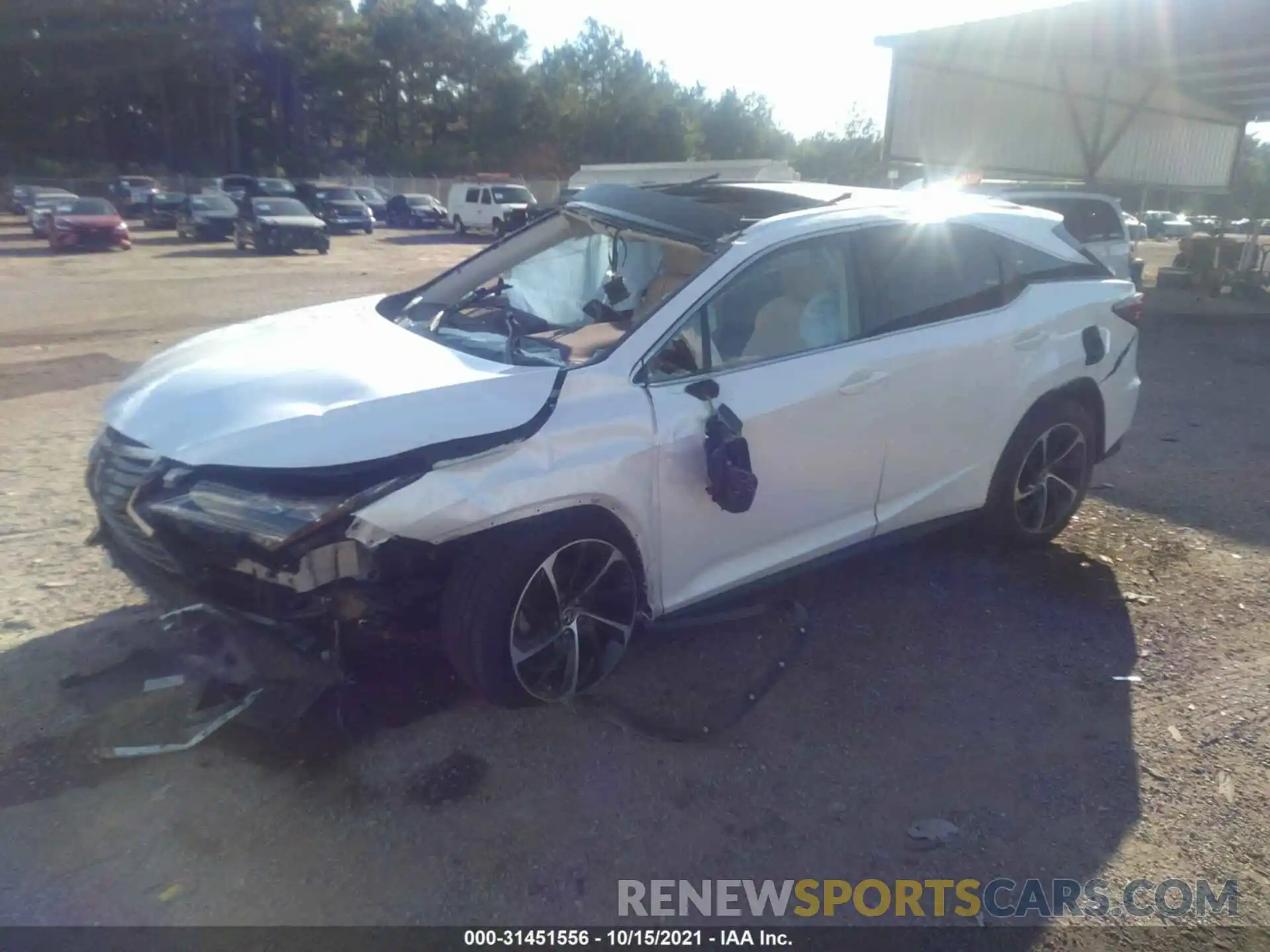 2 Photograph of a damaged car 2T2BZMCA1KC170950 LEXUS RX 2019