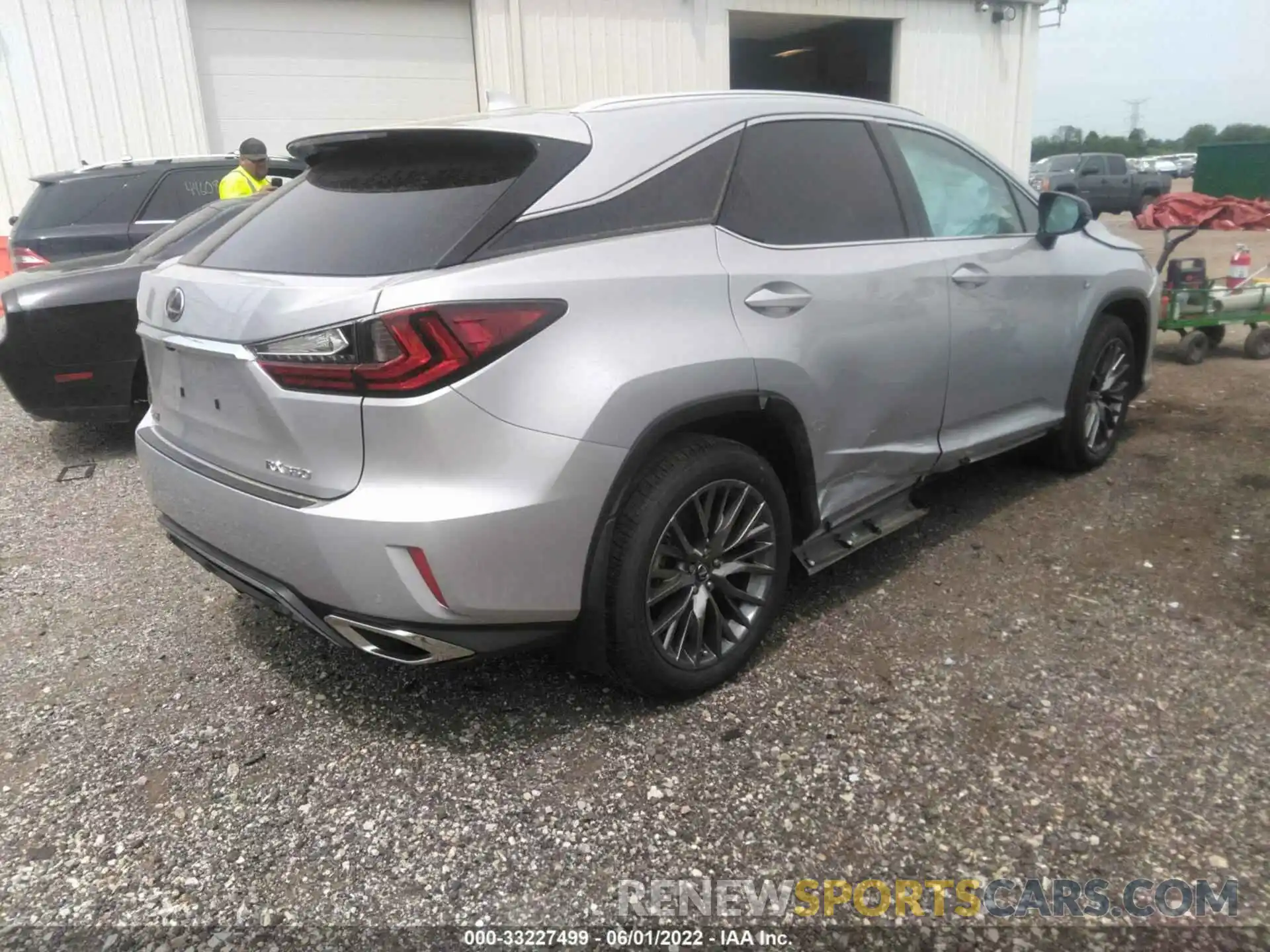 4 Фотография поврежденного автомобиля 2T2BZMCA1KC178658 LEXUS RX 2019