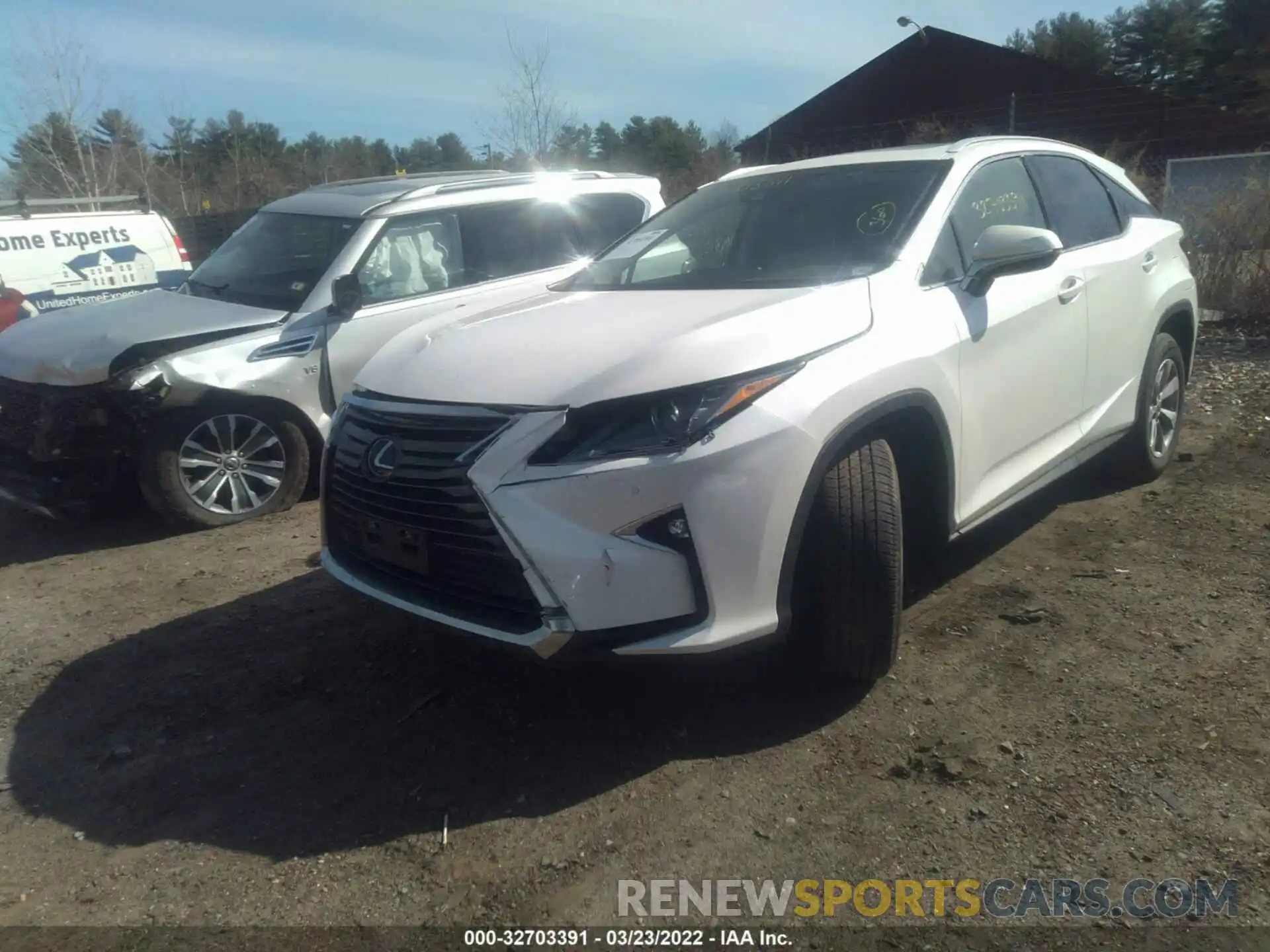 2 Photograph of a damaged car 2T2BZMCA1KC184914 LEXUS RX 2019