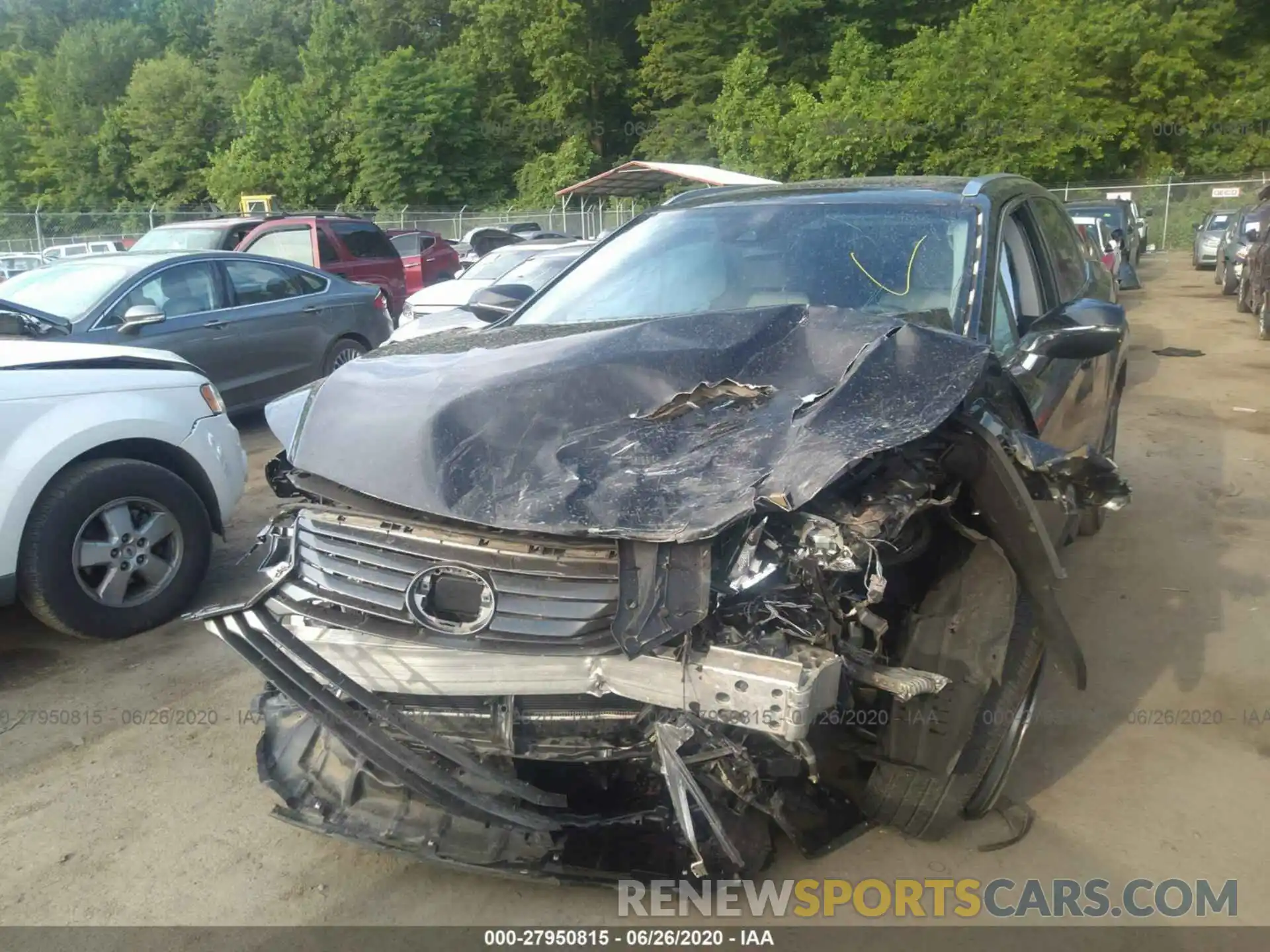 6 Photograph of a damaged car 2T2BZMCA1KC186677 LEXUS RX 2019