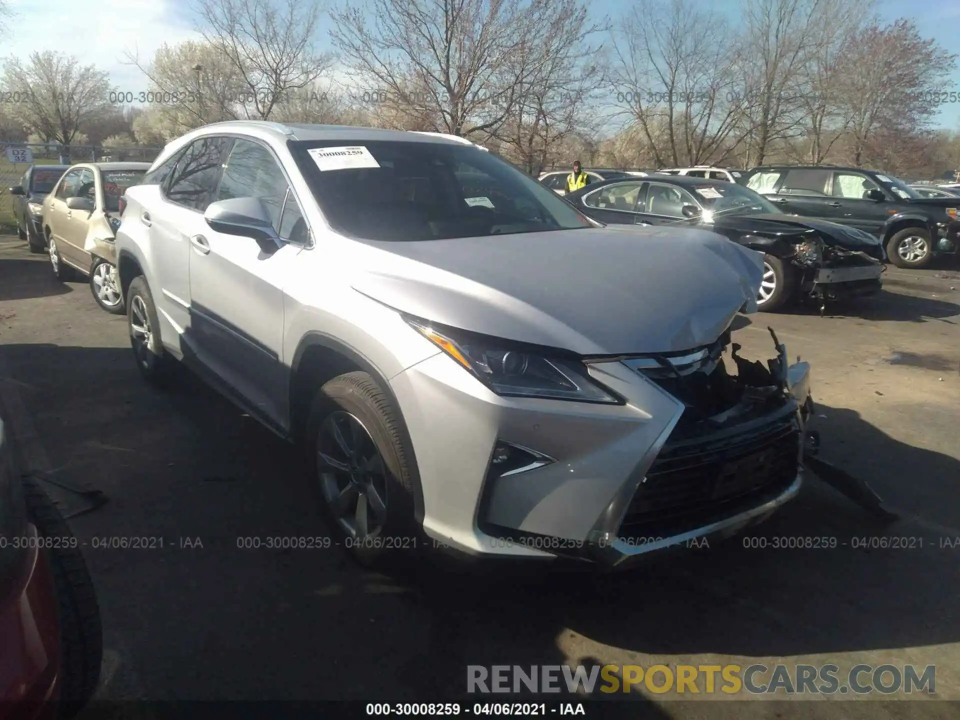 1 Photograph of a damaged car 2T2BZMCA1KC197761 LEXUS RX 2019