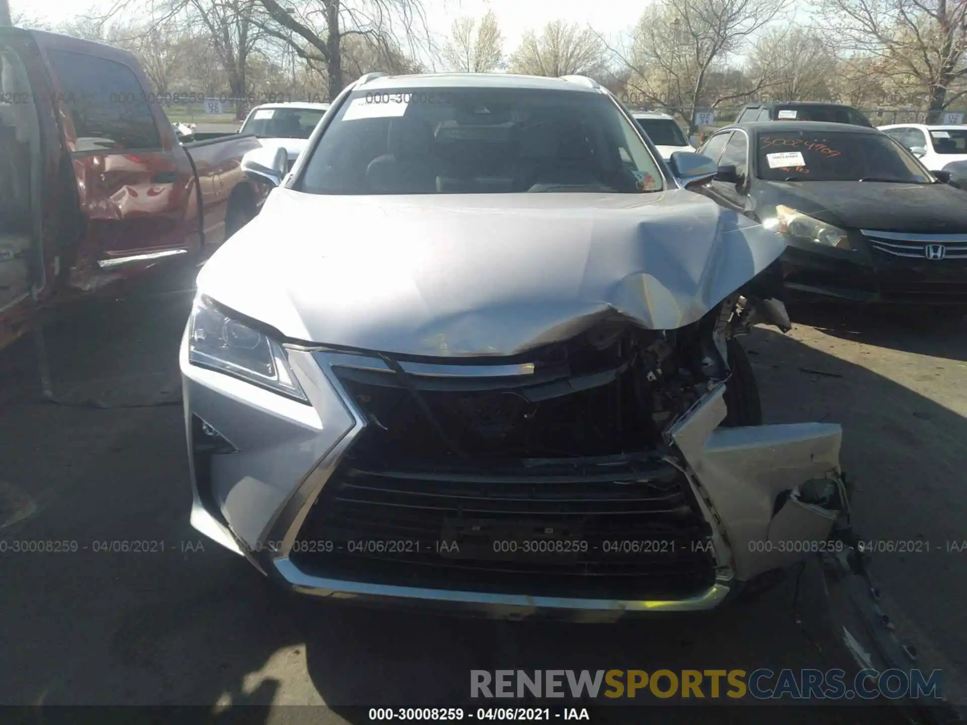 6 Photograph of a damaged car 2T2BZMCA1KC197761 LEXUS RX 2019