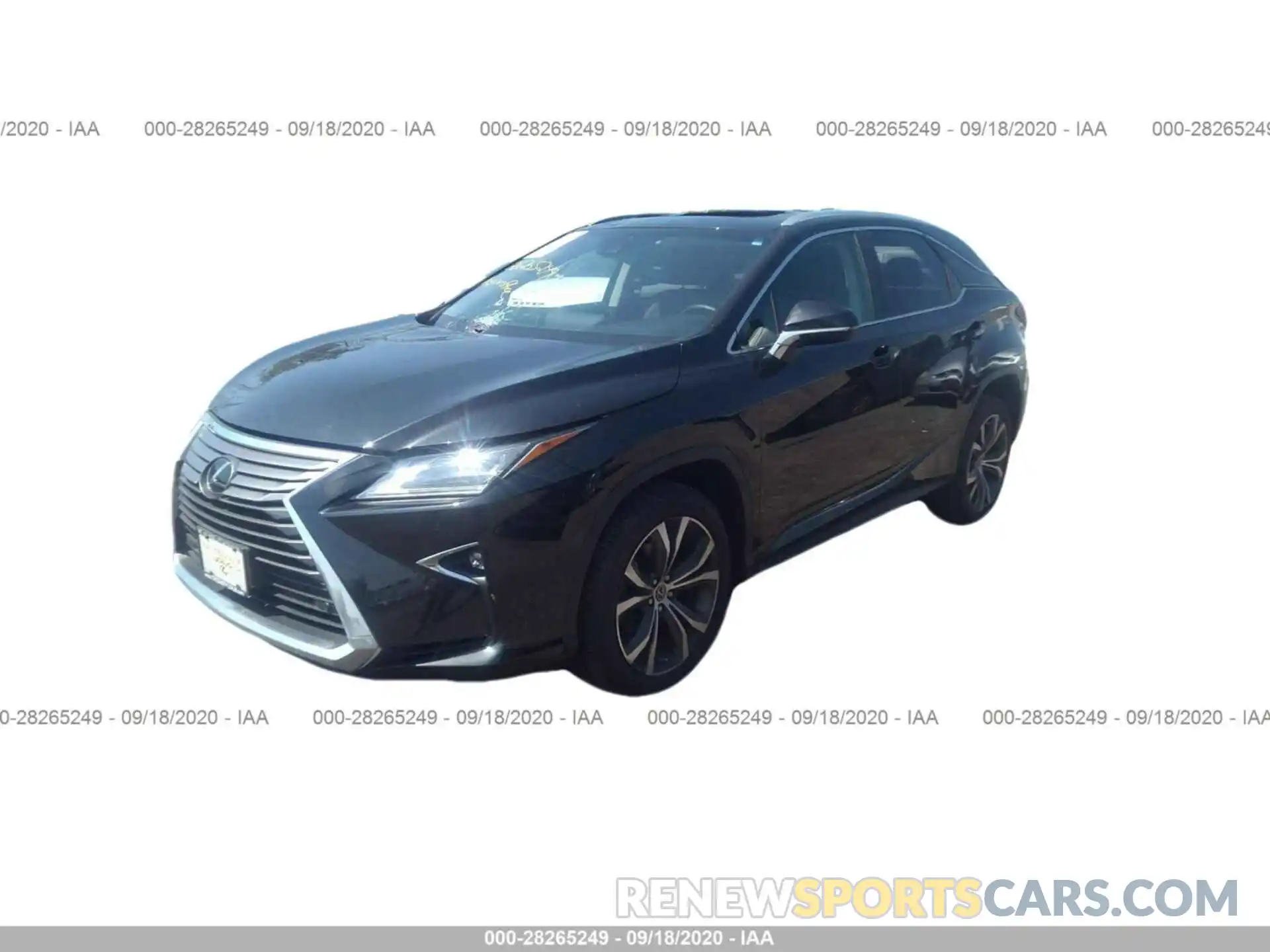 2 Photograph of a damaged car 2T2BZMCA1KC204501 LEXUS RX 2019