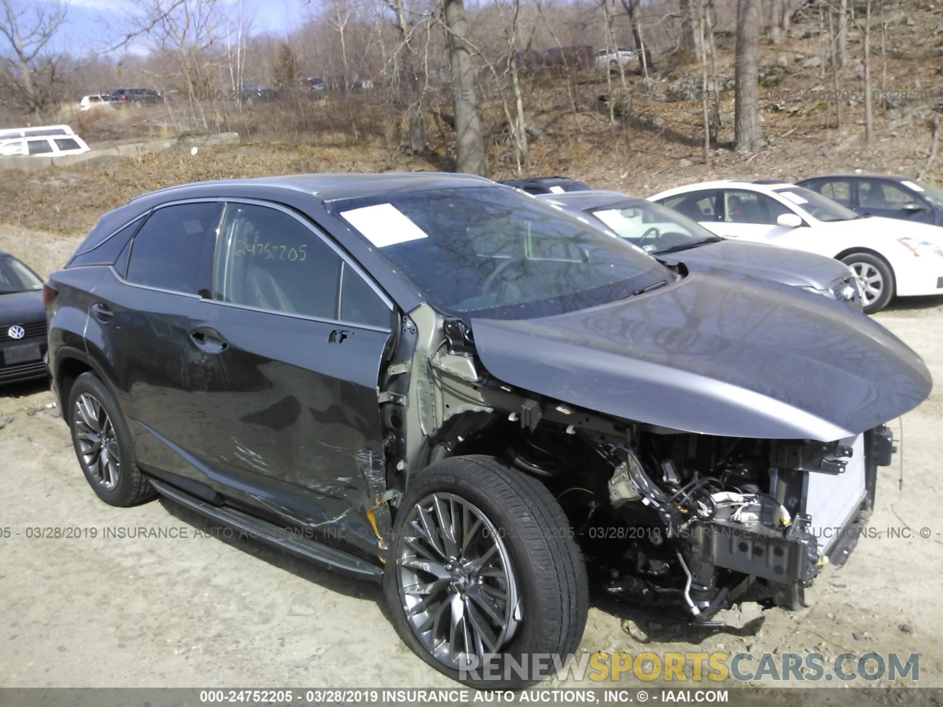 1 Photograph of a damaged car 2T2BZMCA2KC182170 LEXUS RX 2019