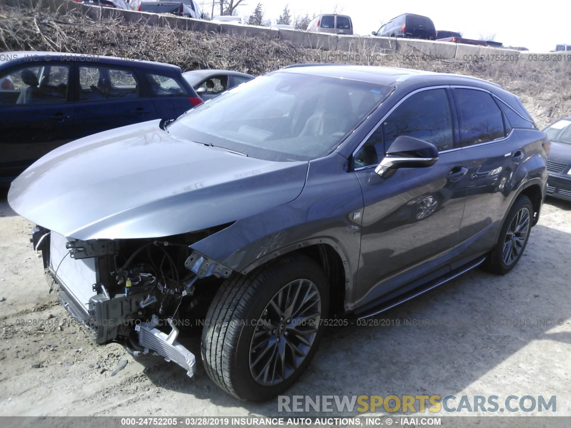 2 Фотография поврежденного автомобиля 2T2BZMCA2KC182170 LEXUS RX 2019