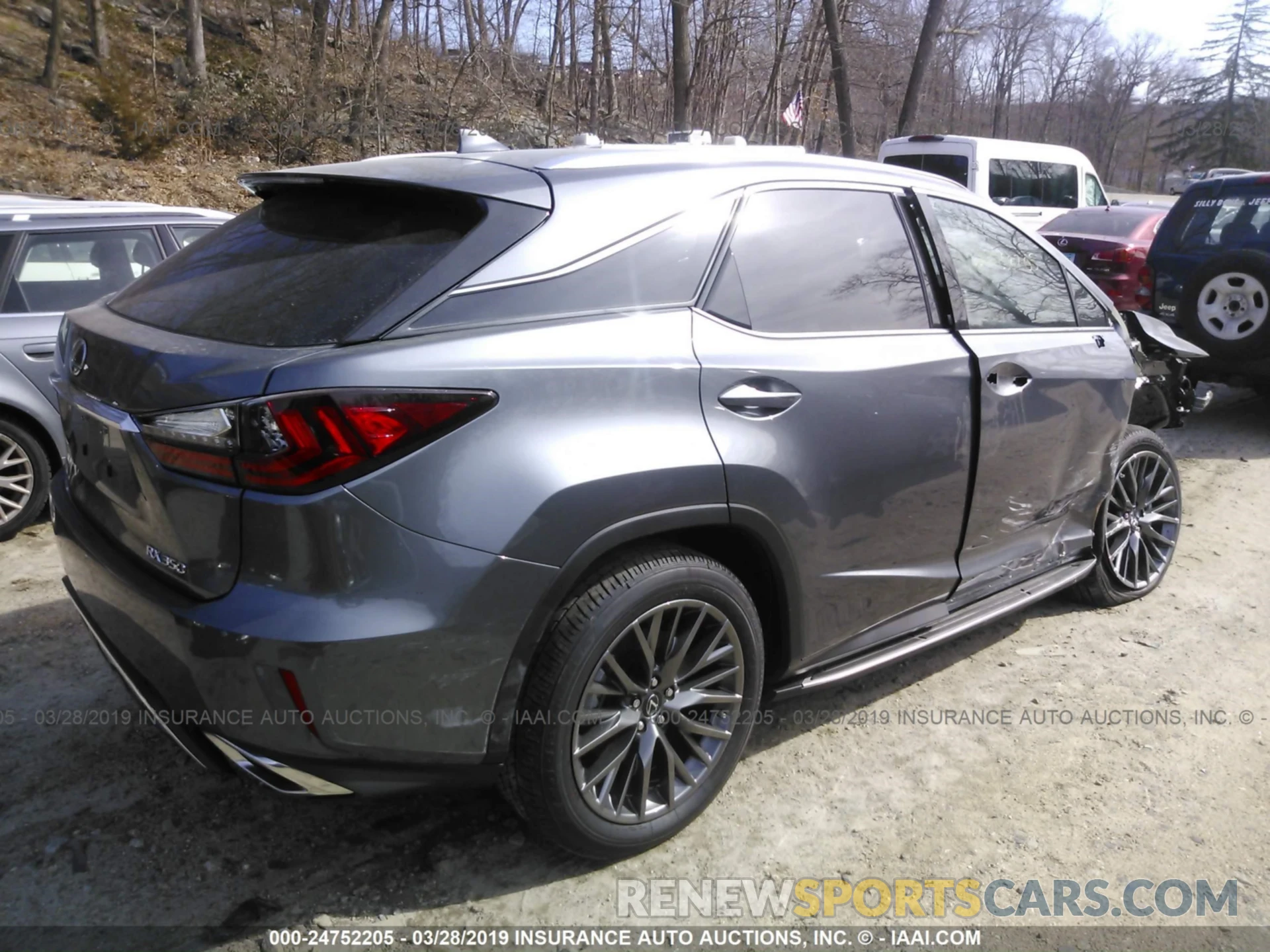 4 Фотография поврежденного автомобиля 2T2BZMCA2KC182170 LEXUS RX 2019