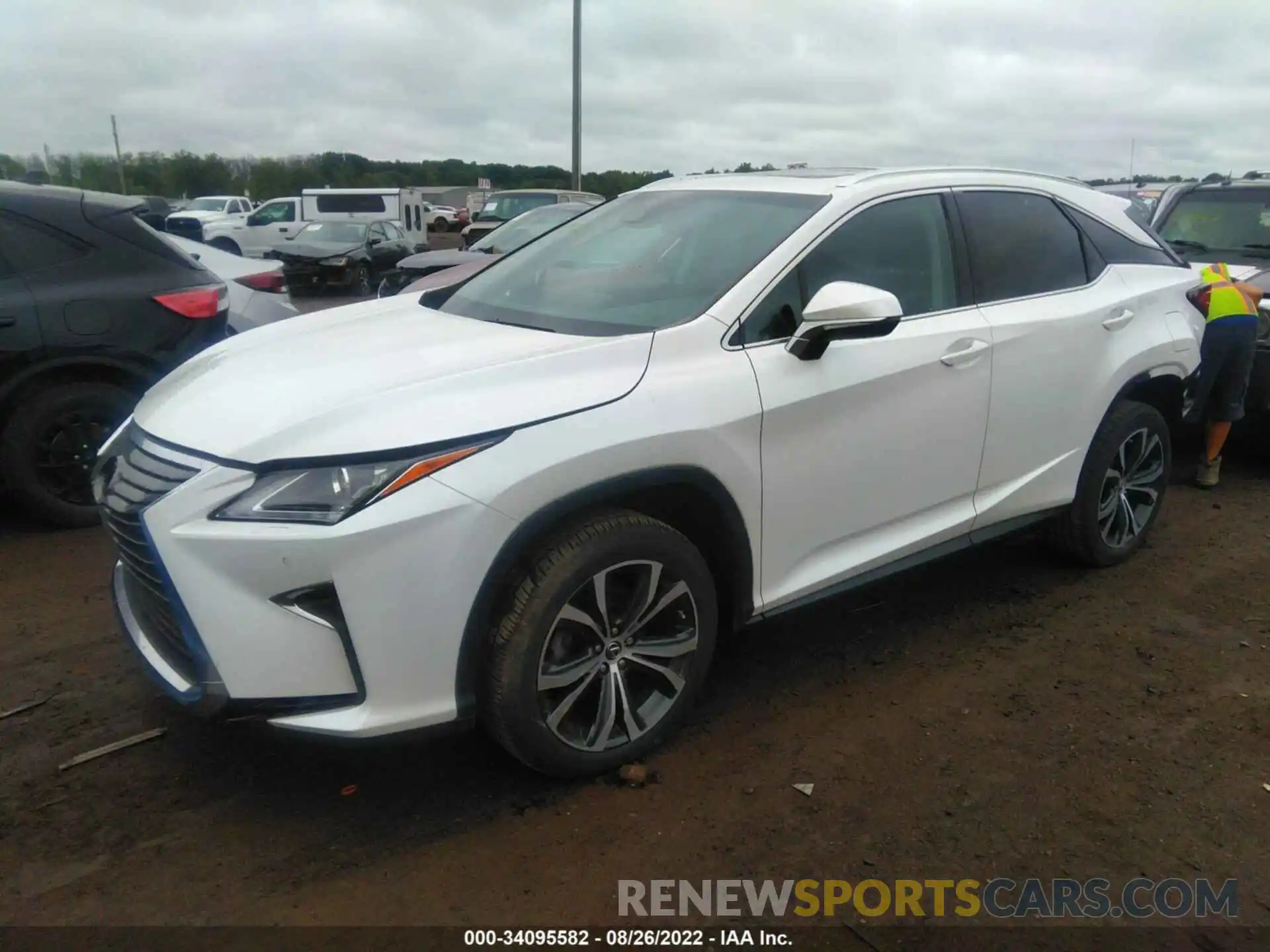 2 Photograph of a damaged car 2T2BZMCA2KC196294 LEXUS RX 2019