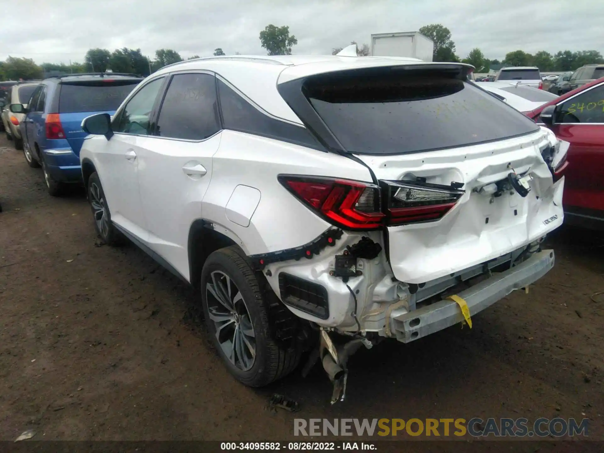 3 Photograph of a damaged car 2T2BZMCA2KC196294 LEXUS RX 2019