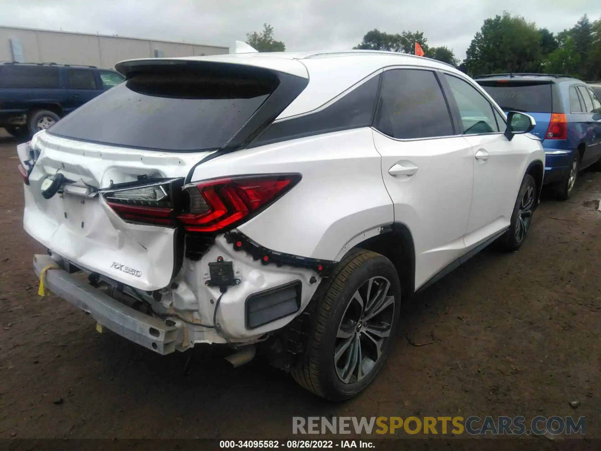 4 Photograph of a damaged car 2T2BZMCA2KC196294 LEXUS RX 2019