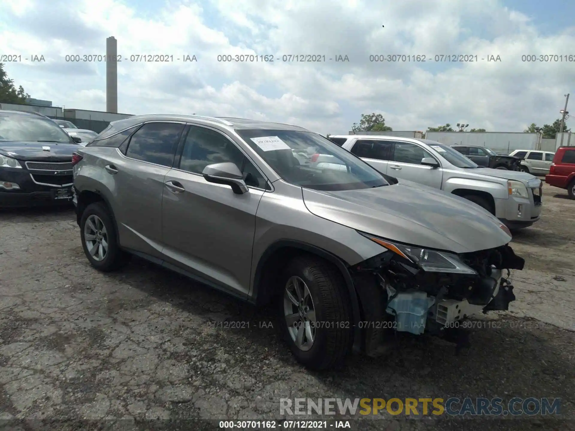 1 Photograph of a damaged car 2T2BZMCA2KC199924 LEXUS RX 2019