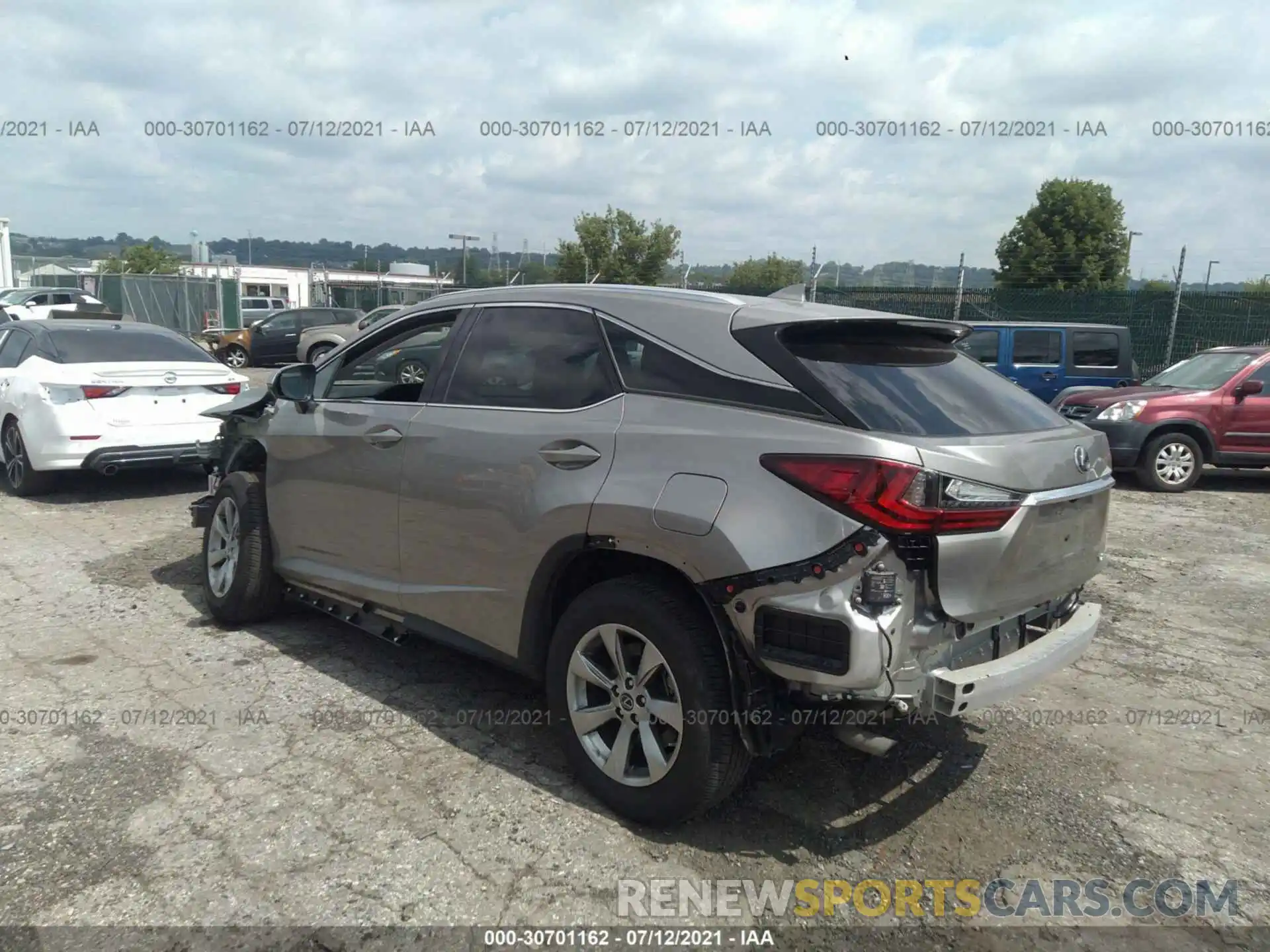 3 Photograph of a damaged car 2T2BZMCA2KC199924 LEXUS RX 2019