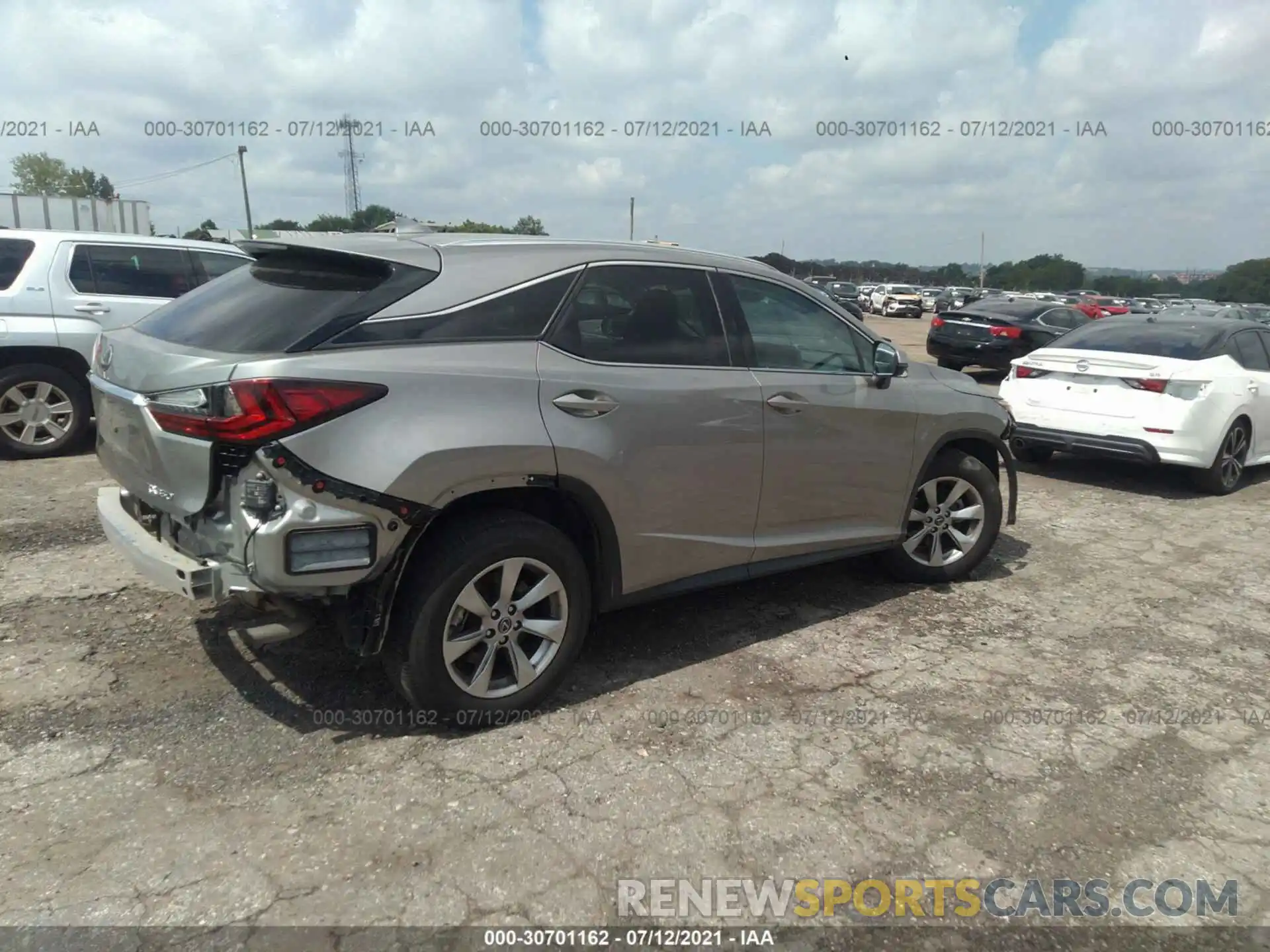 4 Photograph of a damaged car 2T2BZMCA2KC199924 LEXUS RX 2019