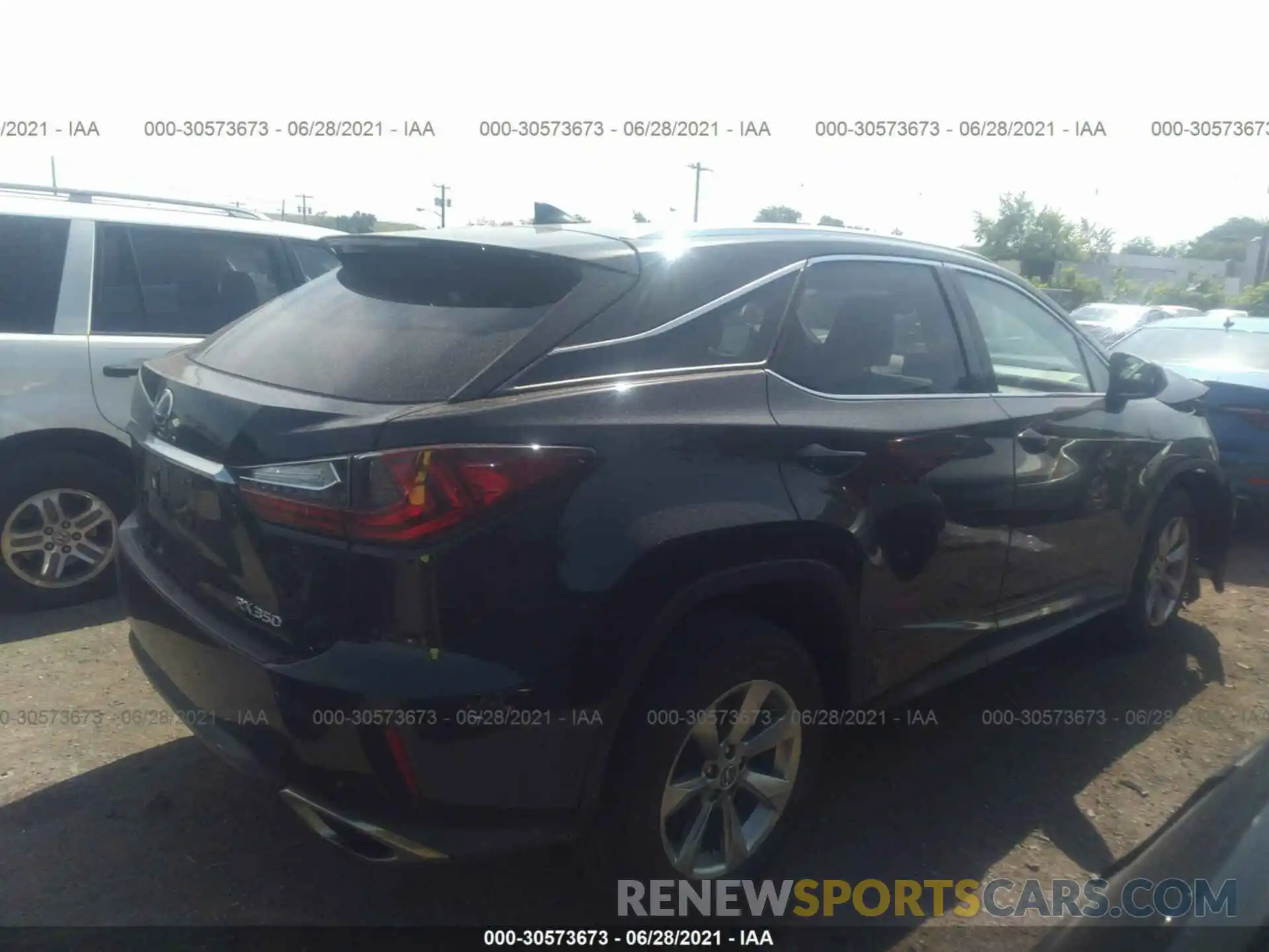 4 Photograph of a damaged car 2T2BZMCA2KC201655 LEXUS RX 2019