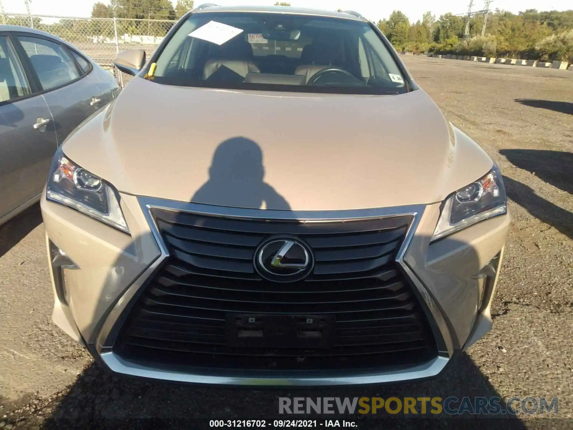 6 Photograph of a damaged car 2T2BZMCA2KC202045 LEXUS RX 2019