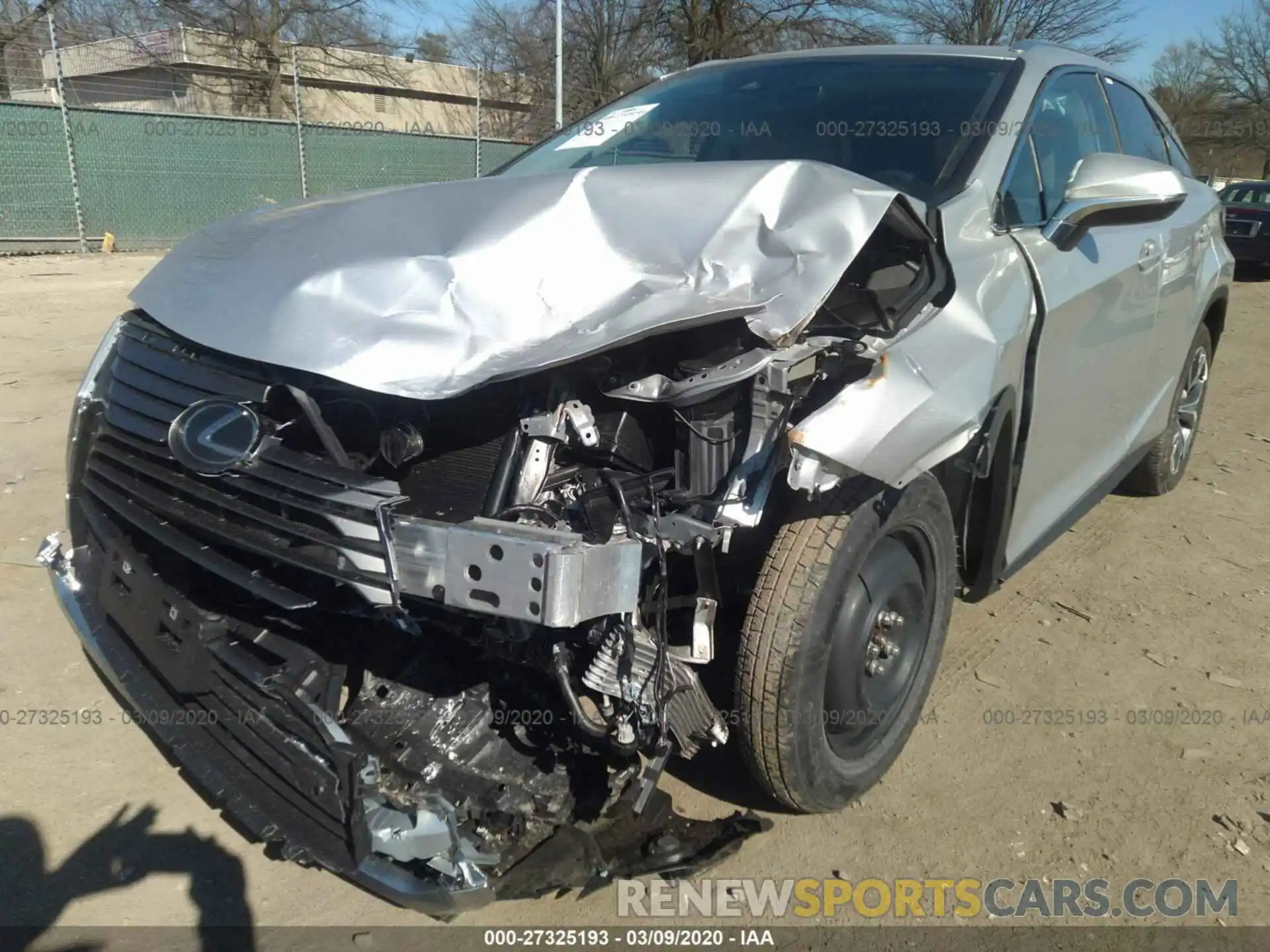 6 Photograph of a damaged car 2T2BZMCA2KC204524 LEXUS RX 2019