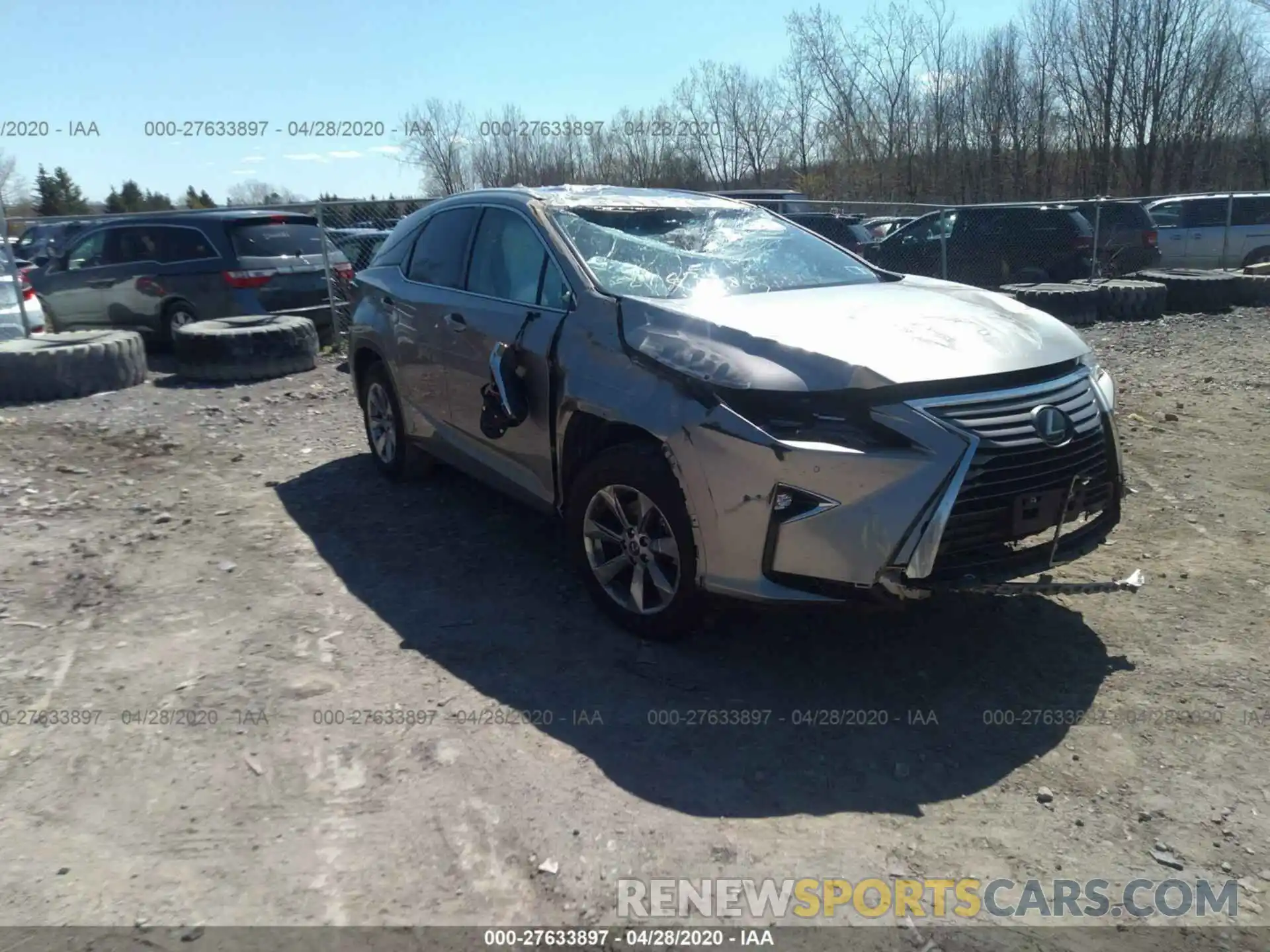 1 Photograph of a damaged car 2T2BZMCA2KC211330 LEXUS RX 2019