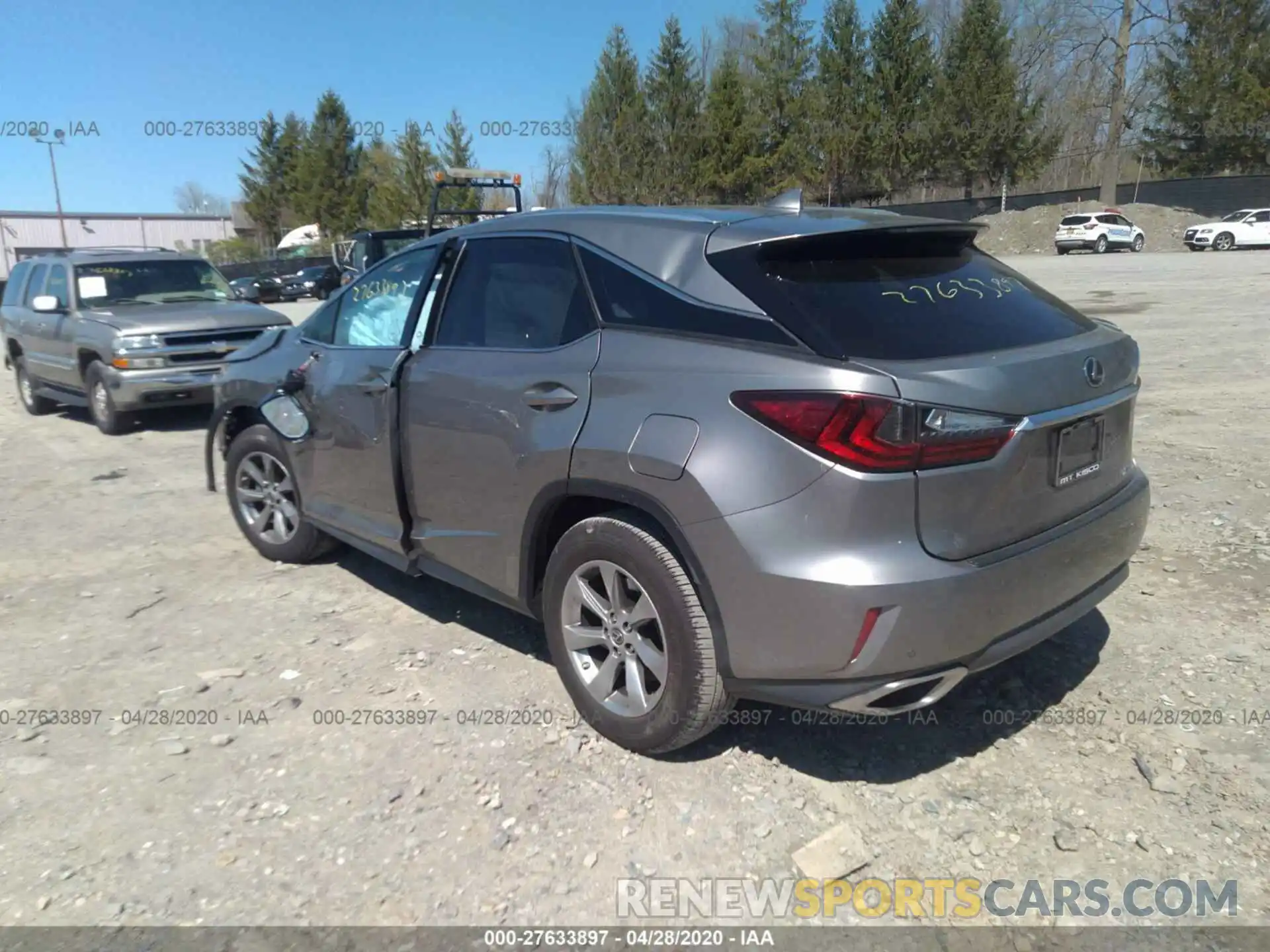 3 Photograph of a damaged car 2T2BZMCA2KC211330 LEXUS RX 2019