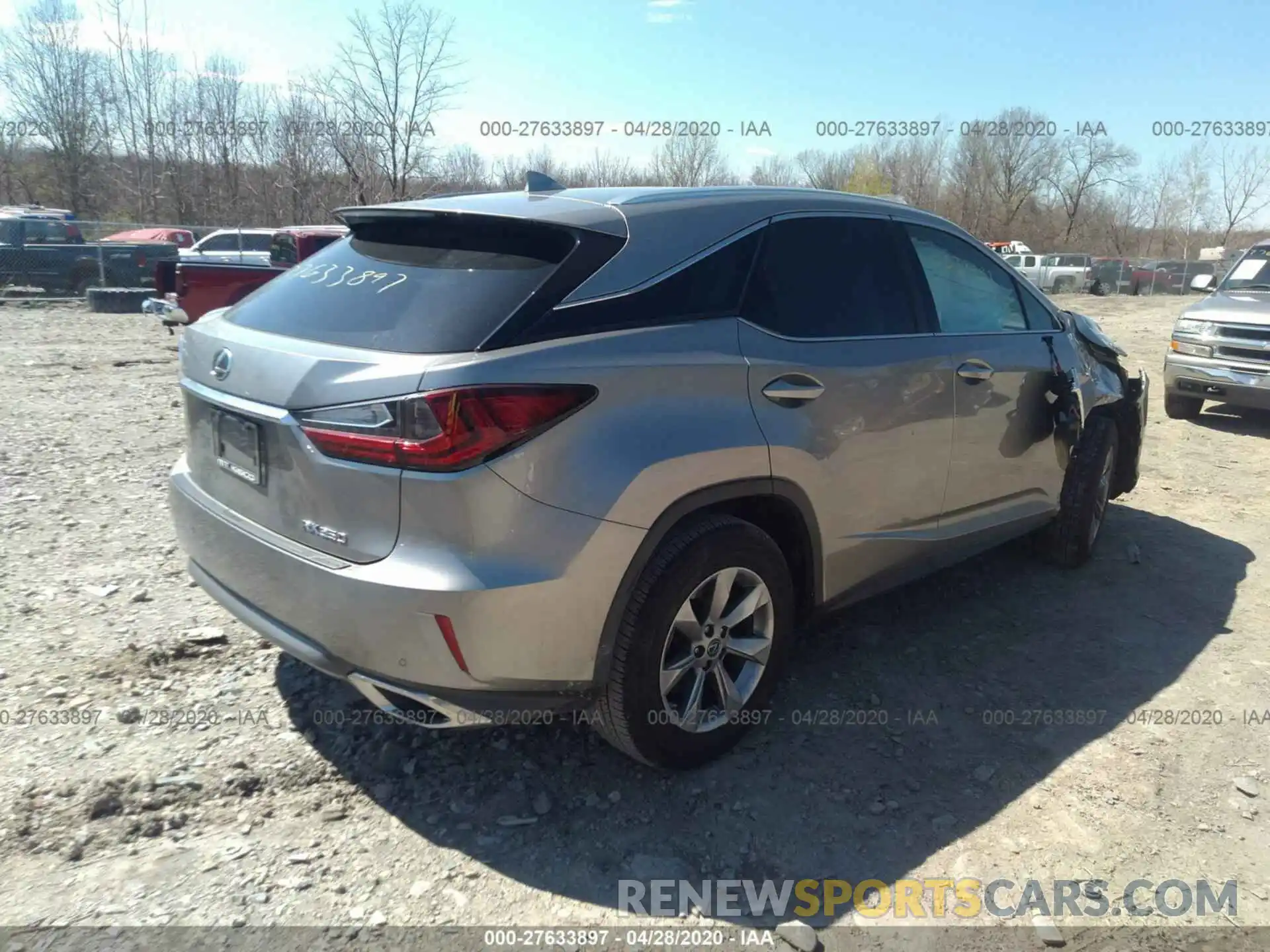 4 Photograph of a damaged car 2T2BZMCA2KC211330 LEXUS RX 2019