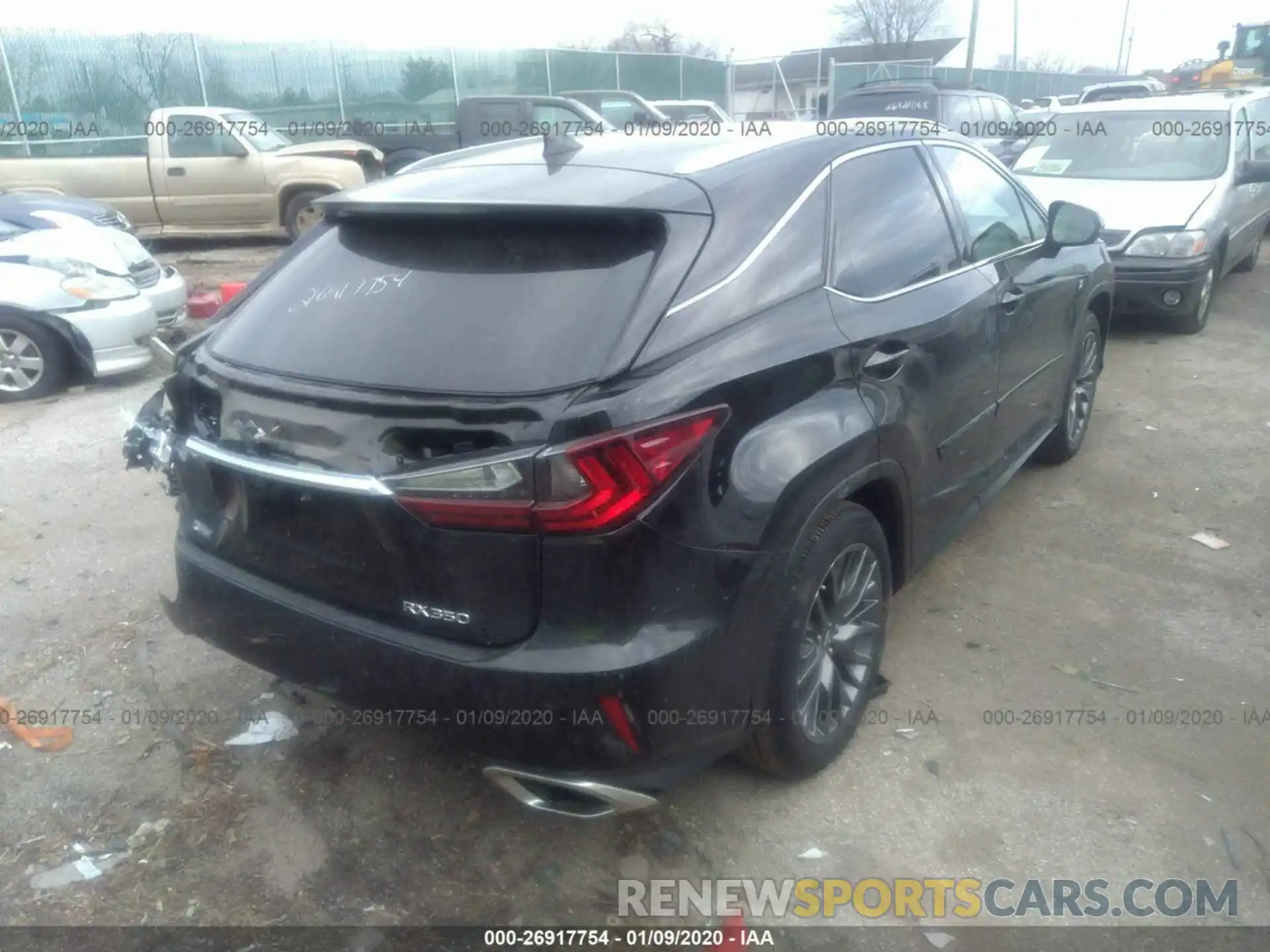 4 Фотография поврежденного автомобиля 2T2BZMCA3KC169086 LEXUS RX 2019