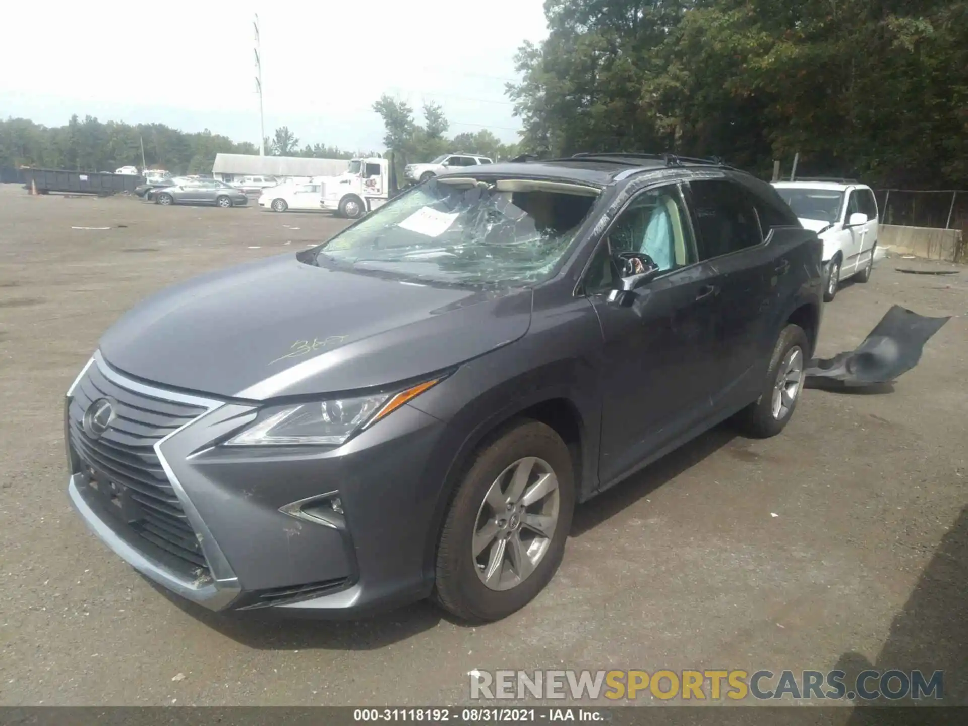 2 Photograph of a damaged car 2T2BZMCA3KC169783 LEXUS RX 2019