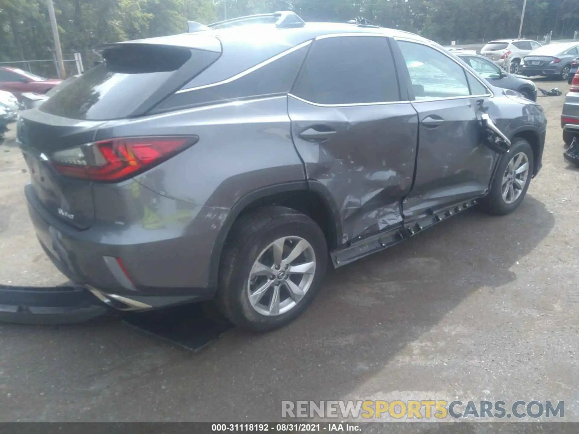 4 Photograph of a damaged car 2T2BZMCA3KC169783 LEXUS RX 2019