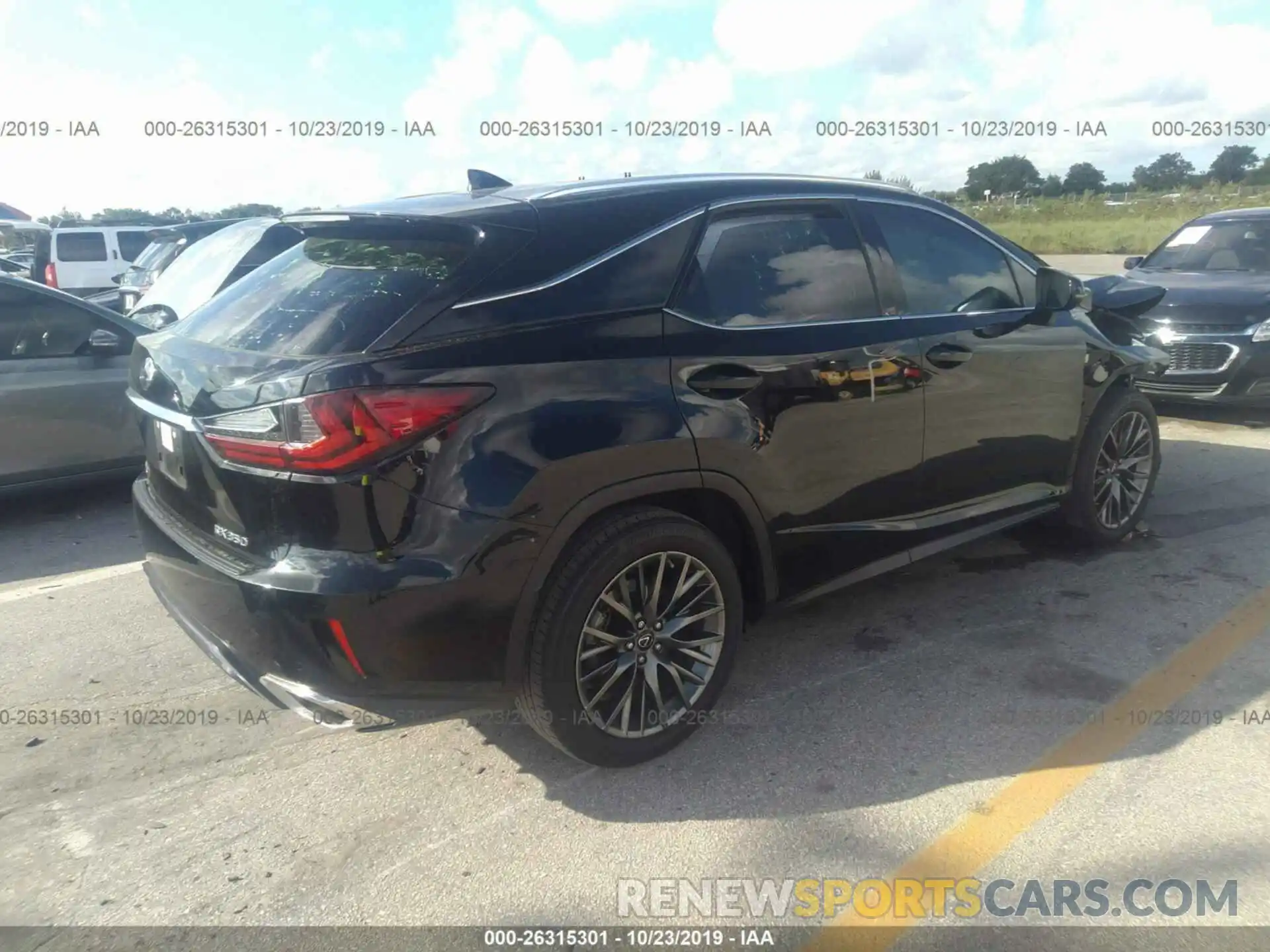 4 Photograph of a damaged car 2T2BZMCA3KC172456 LEXUS RX 2019