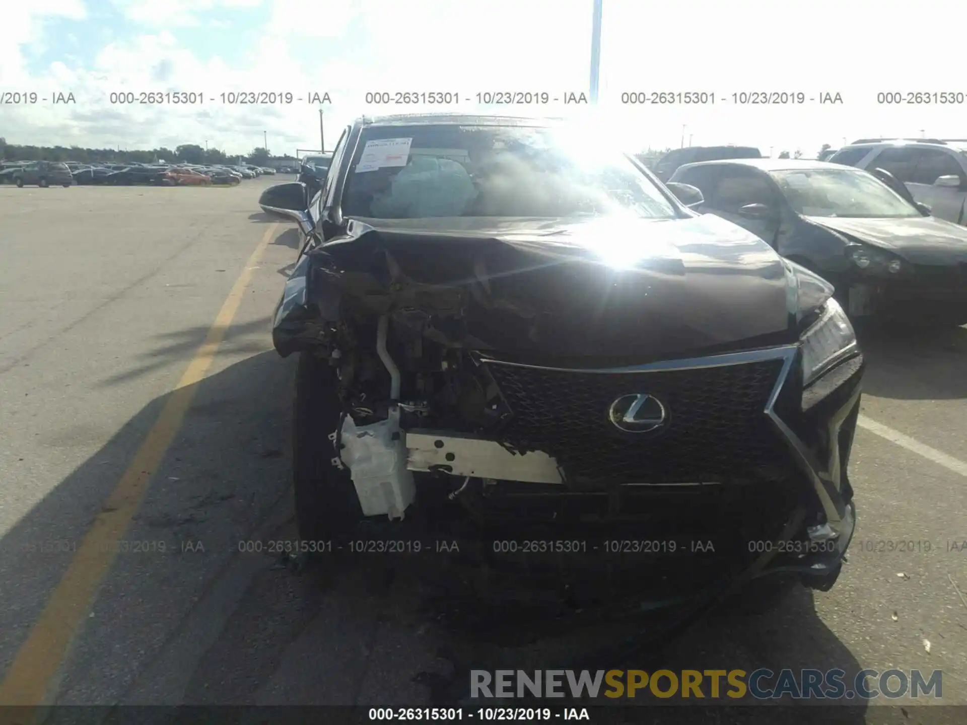 6 Photograph of a damaged car 2T2BZMCA3KC172456 LEXUS RX 2019