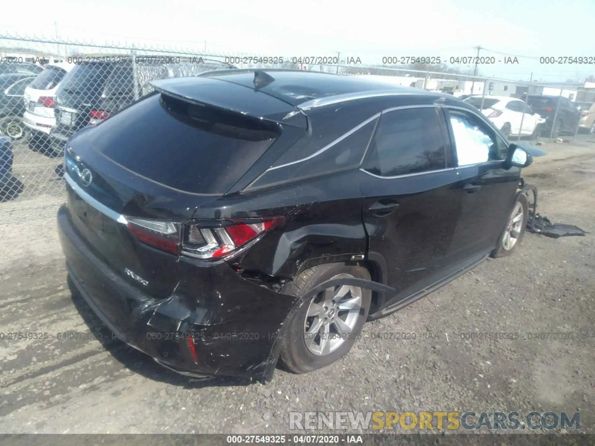 4 Фотография поврежденного автомобиля 2T2BZMCA3KC177575 LEXUS RX 2019