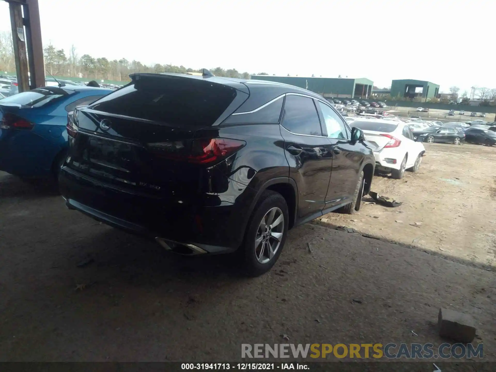 4 Фотография поврежденного автомобиля 2T2BZMCA3KC192545 LEXUS RX 2019