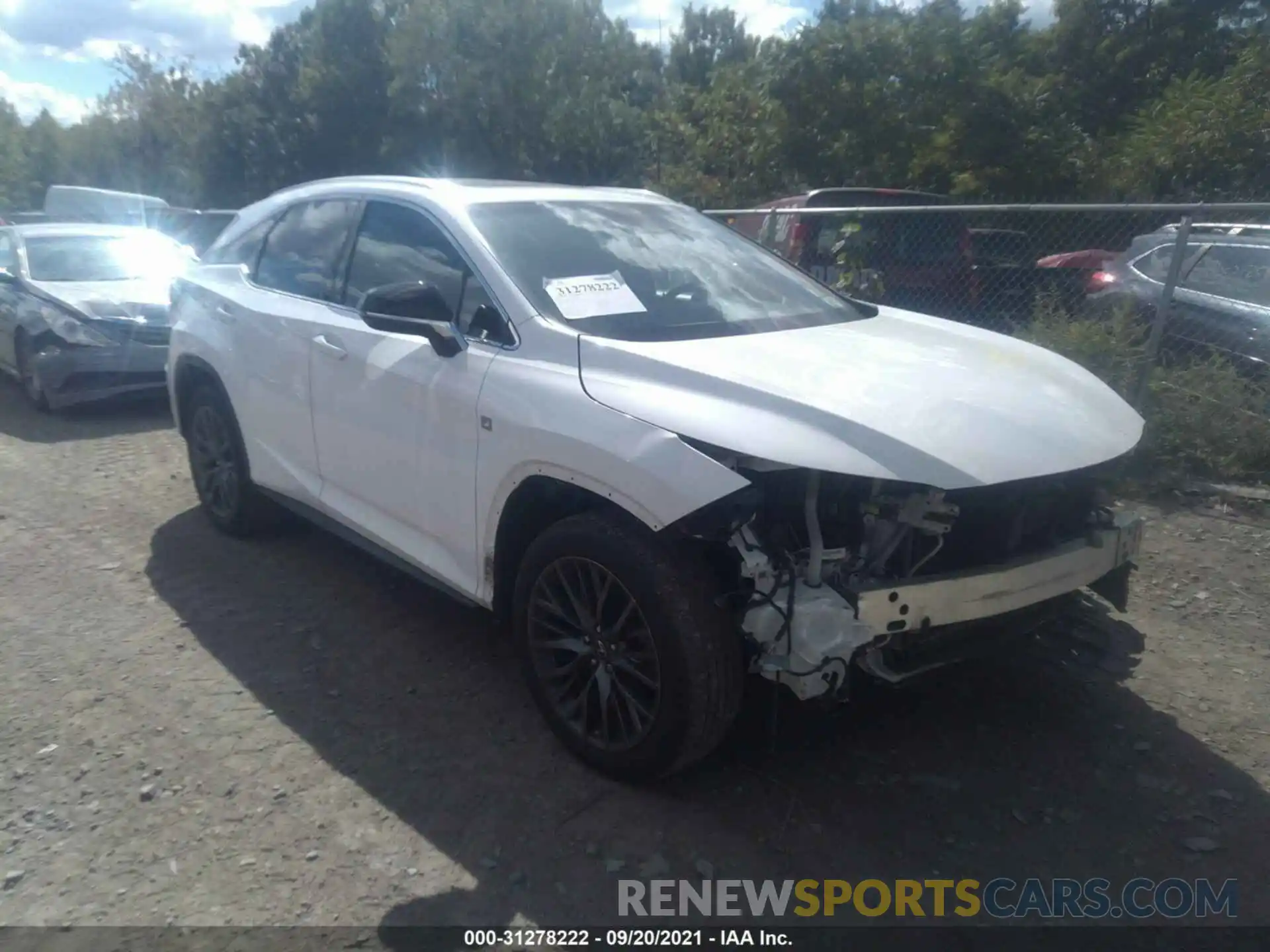 1 Photograph of a damaged car 2T2BZMCA3KC193257 LEXUS RX 2019