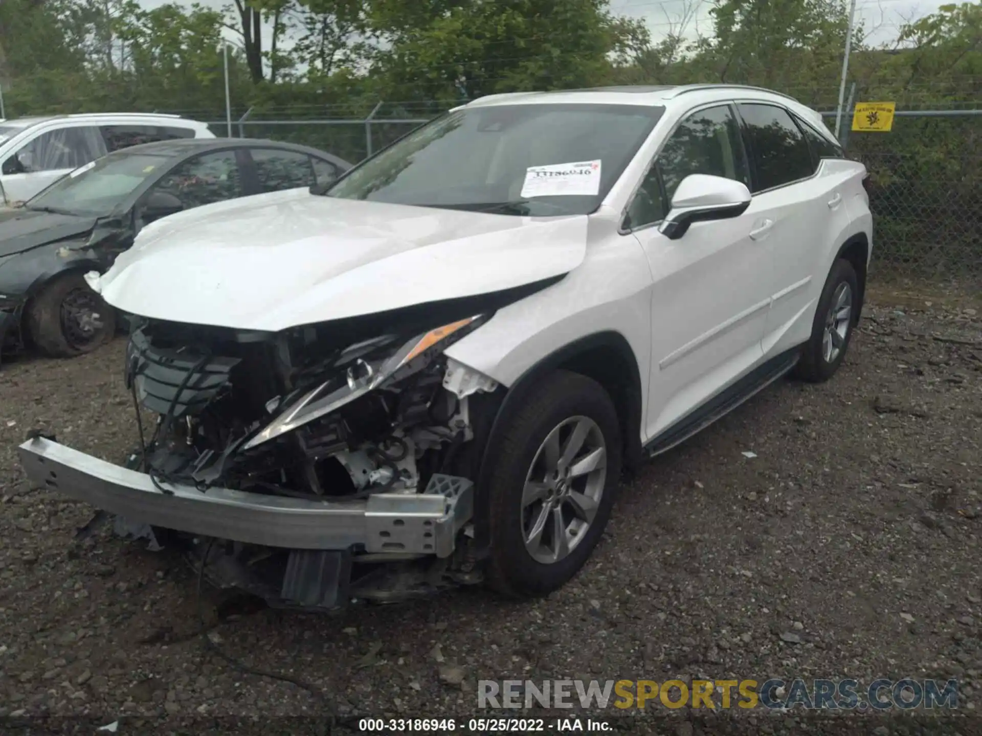 2 Photograph of a damaged car 2T2BZMCA3KC200627 LEXUS RX 2019