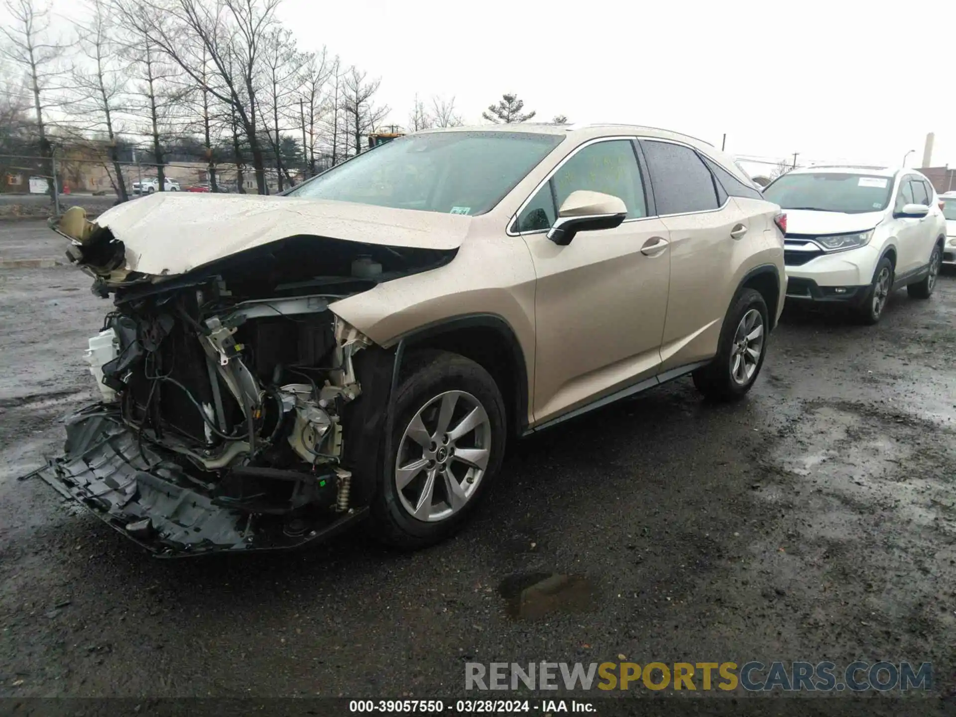 2 Photograph of a damaged car 2T2BZMCA3KC208016 LEXUS RX 2019