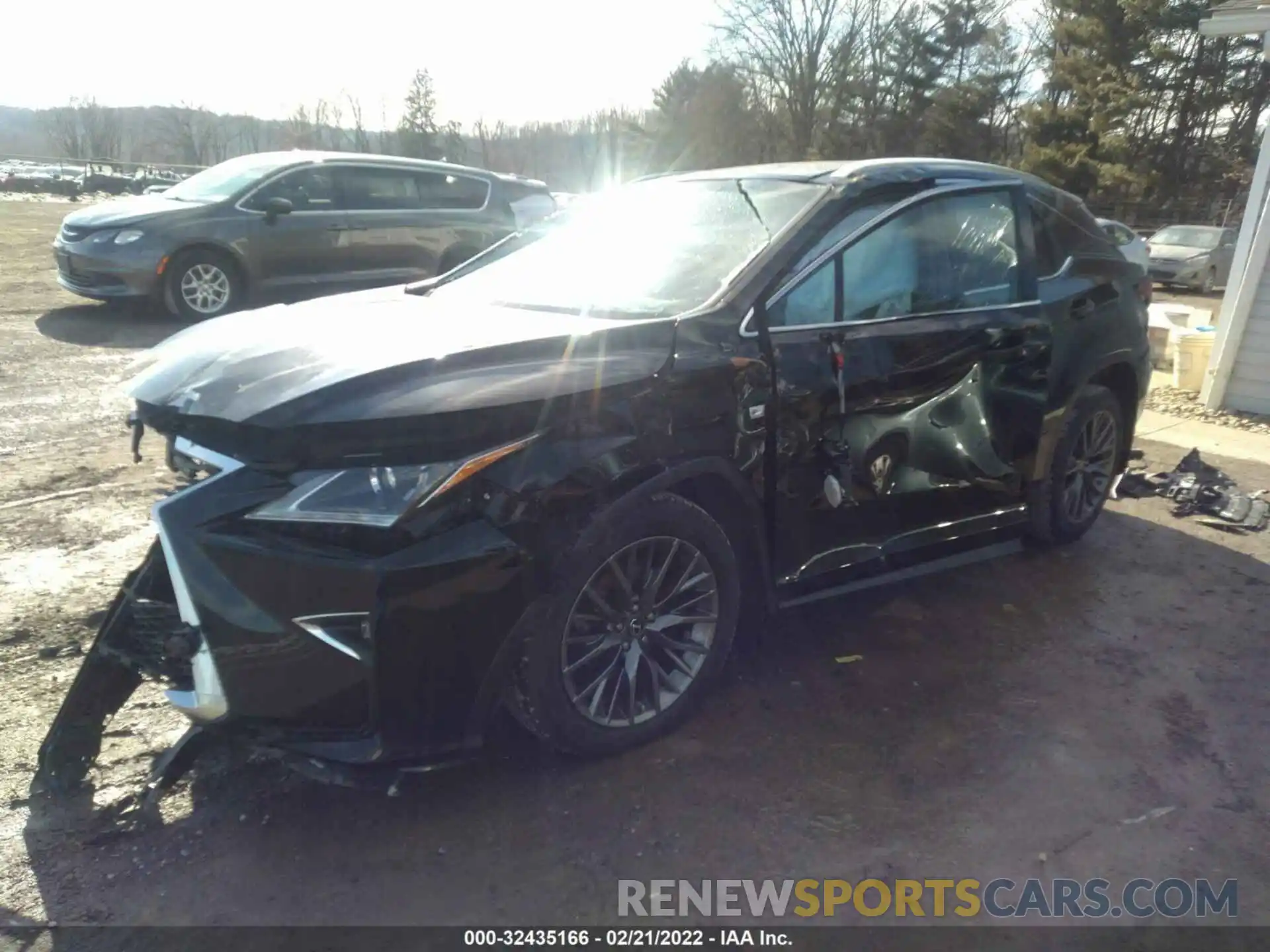 2 Photograph of a damaged car 2T2BZMCA3KC208386 LEXUS RX 2019