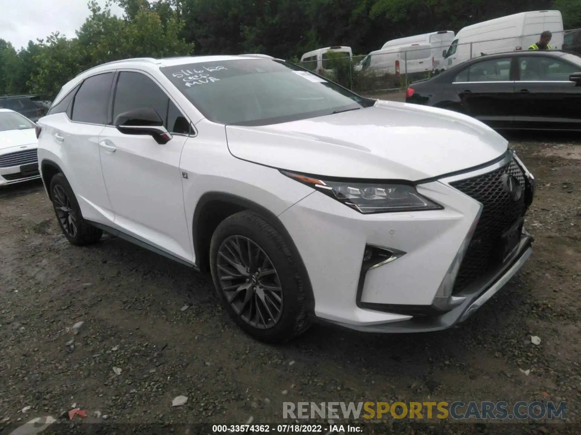 1 Photograph of a damaged car 2T2BZMCA3KC211062 LEXUS RX 2019